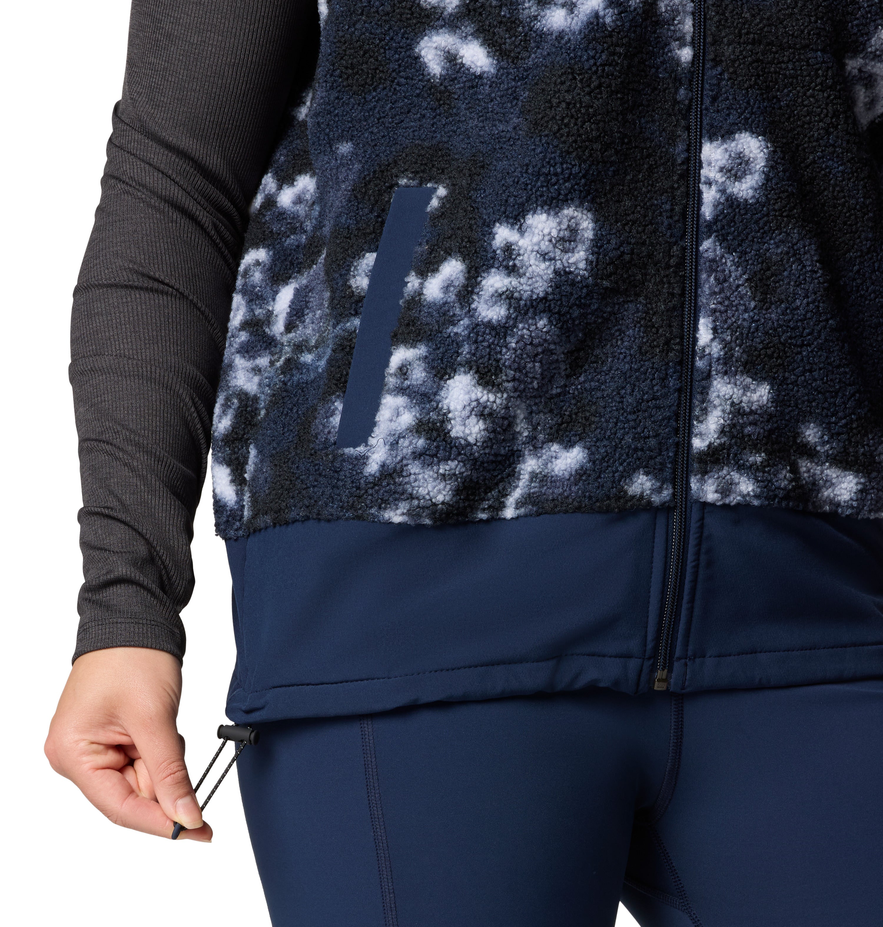 Chaleco para mujer Columbia Boundless Trek Print