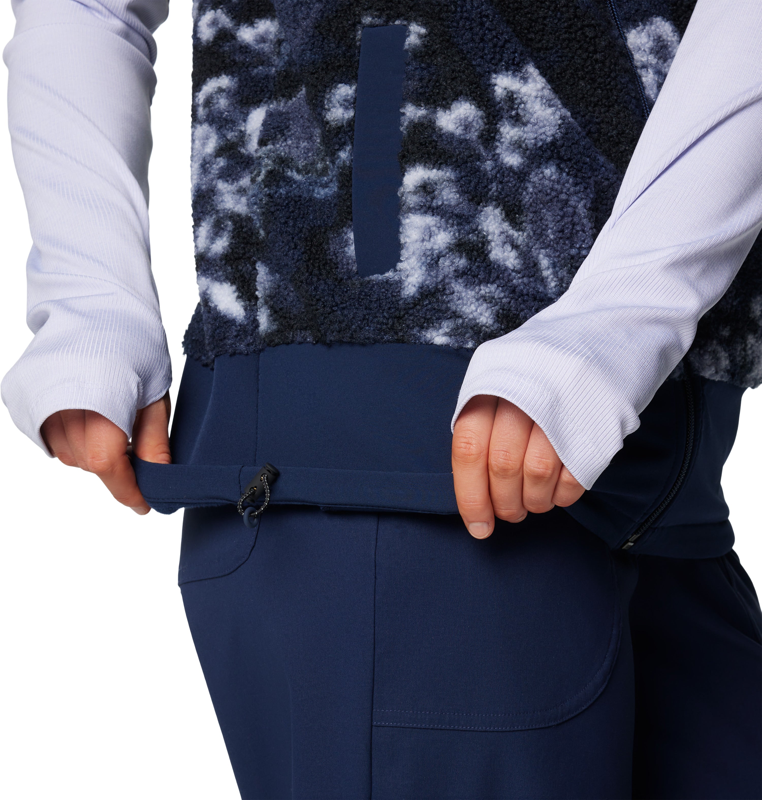 Chaleco para mujer Columbia Boundless Trek Print