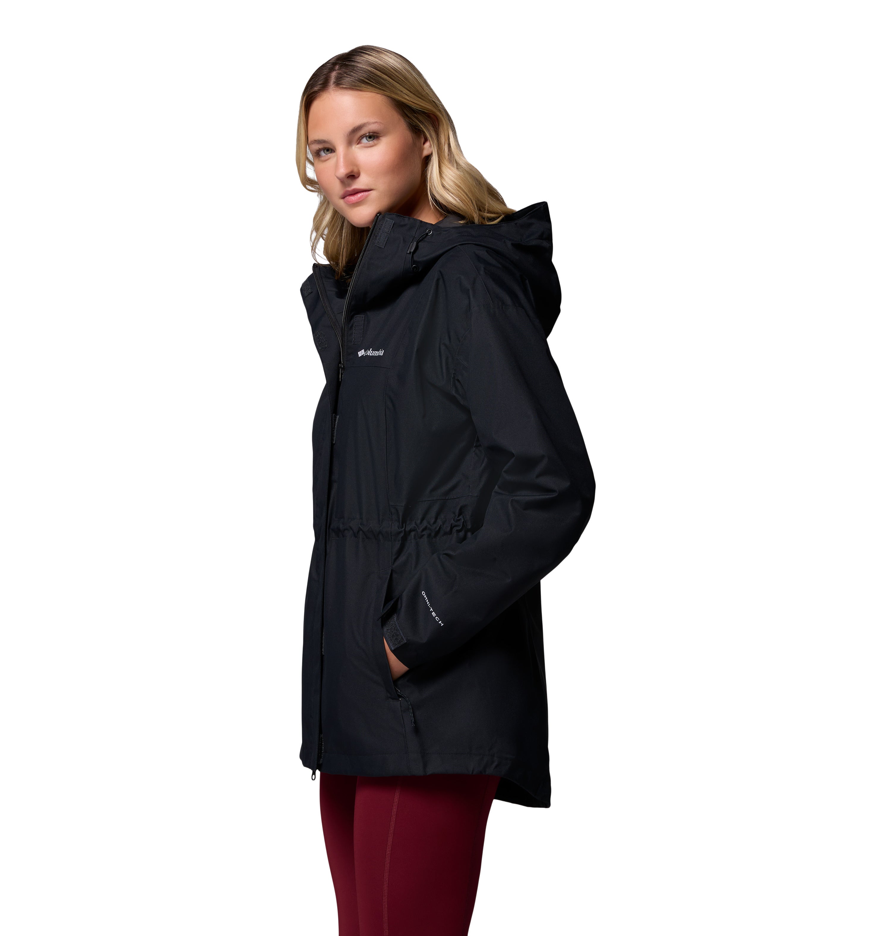 Chamarra Larga Impermeable para Mujer Columbia Hikebound II Jacket