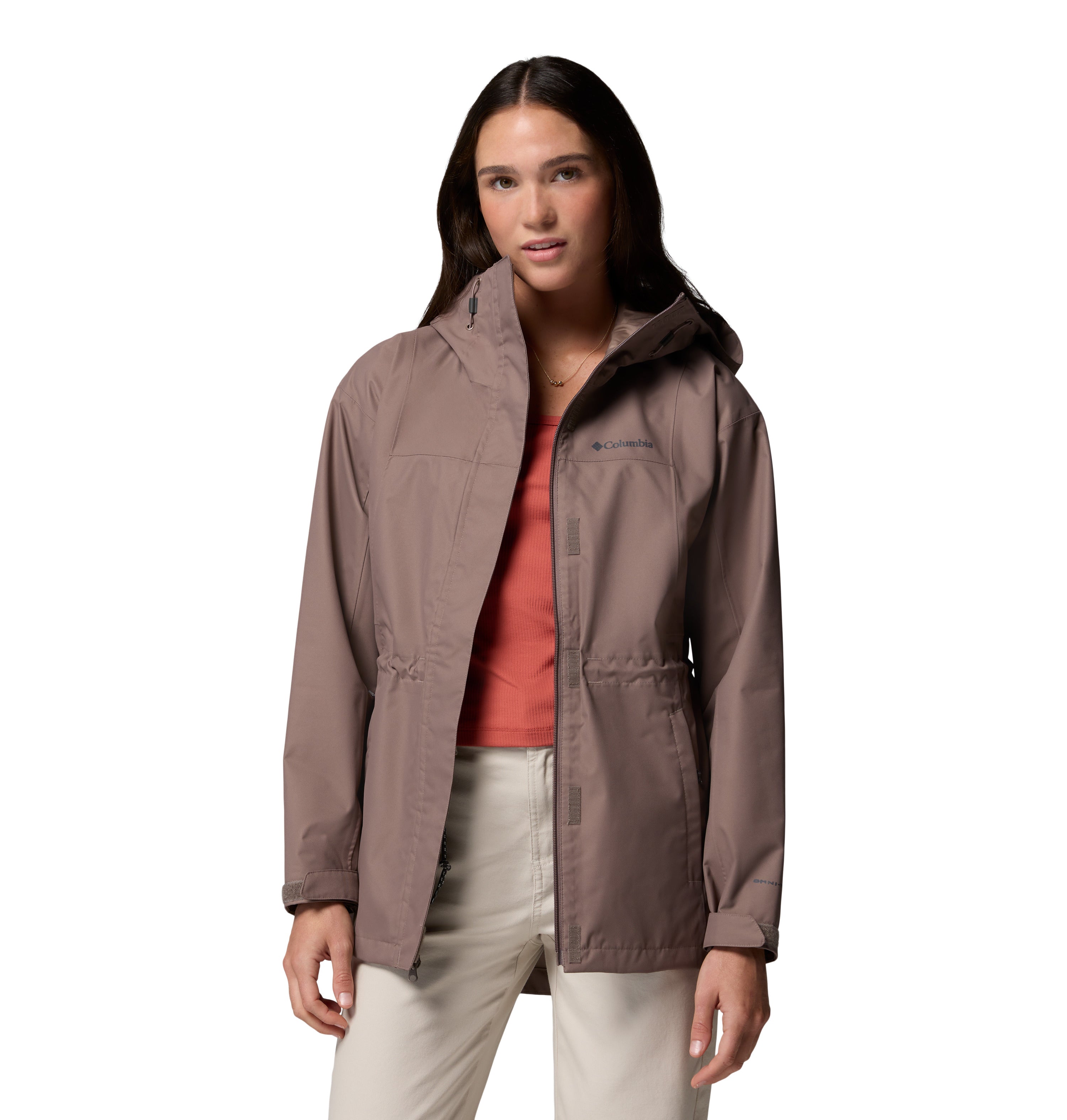 Chamarra Larga Impermeable para Mujer Columbia Hikebound II Jacket