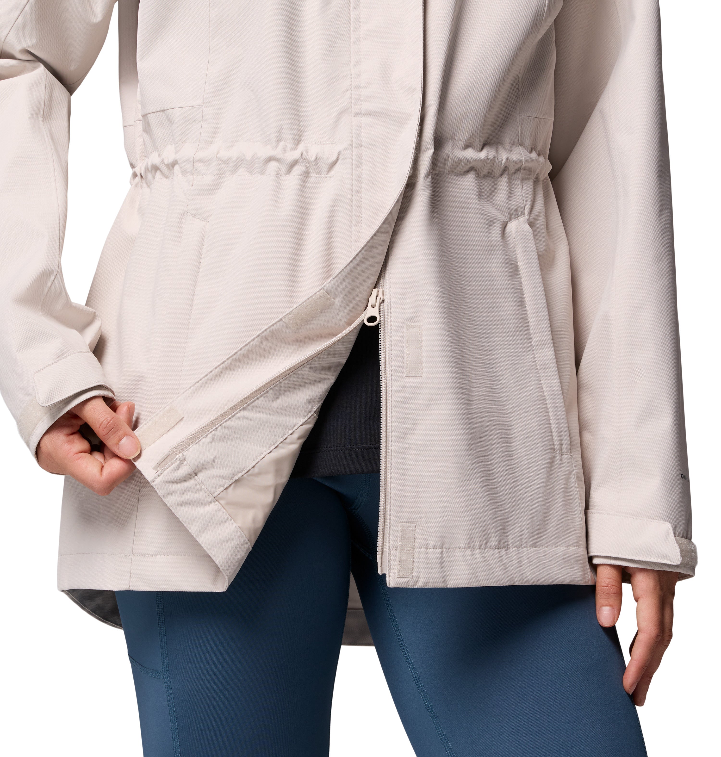 Chamarra Larga Impermeable para Mujer Columbia Hikebound II Jacket