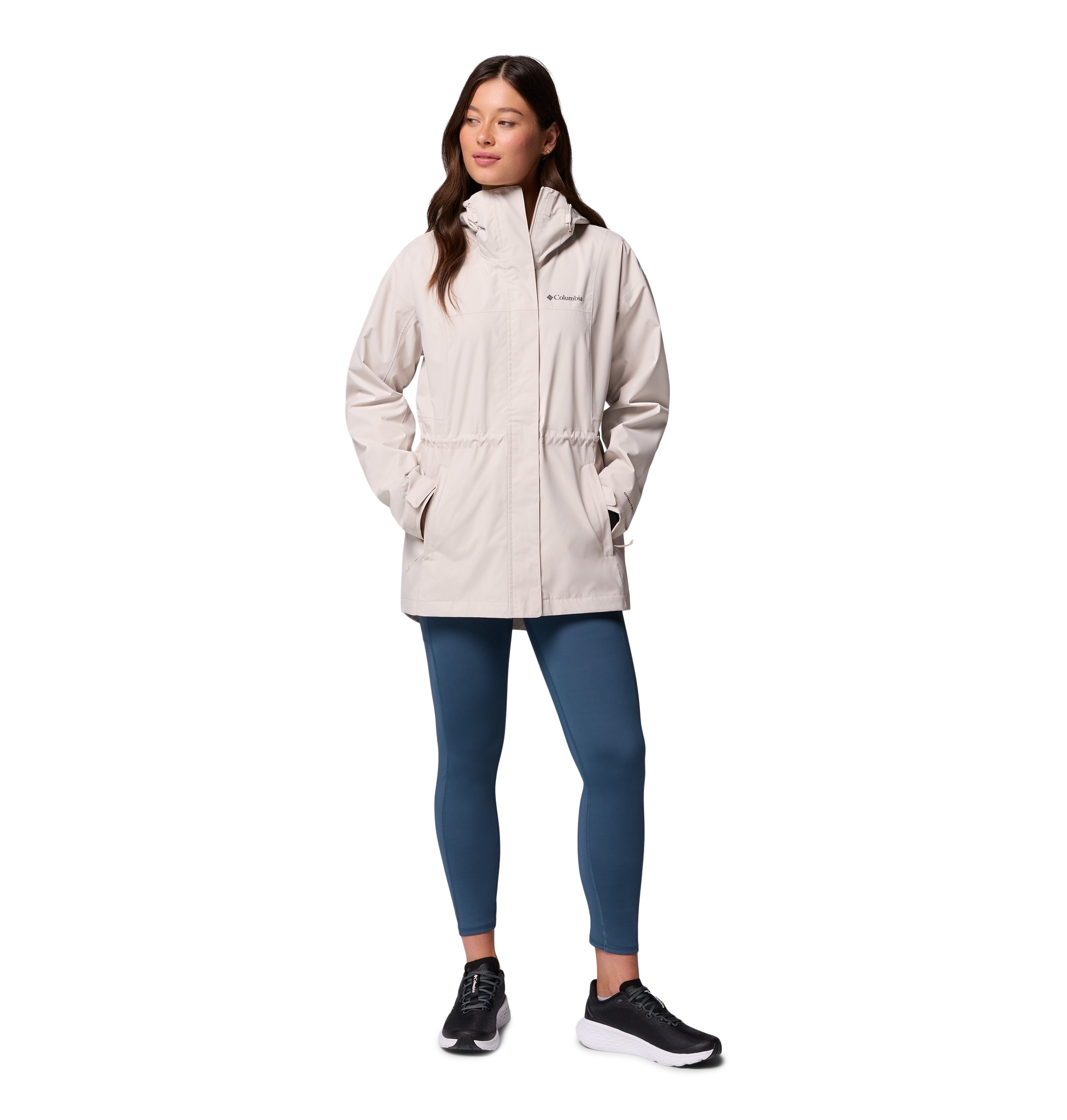 Chamarra Larga Impermeable para Mujer Columbia Hikebound II Jacket