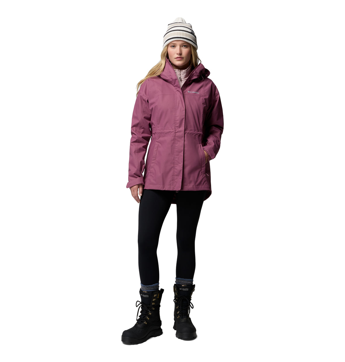 Chamarra Larga Impermeable para Mujer Columbia Hikebound II Long Jacket