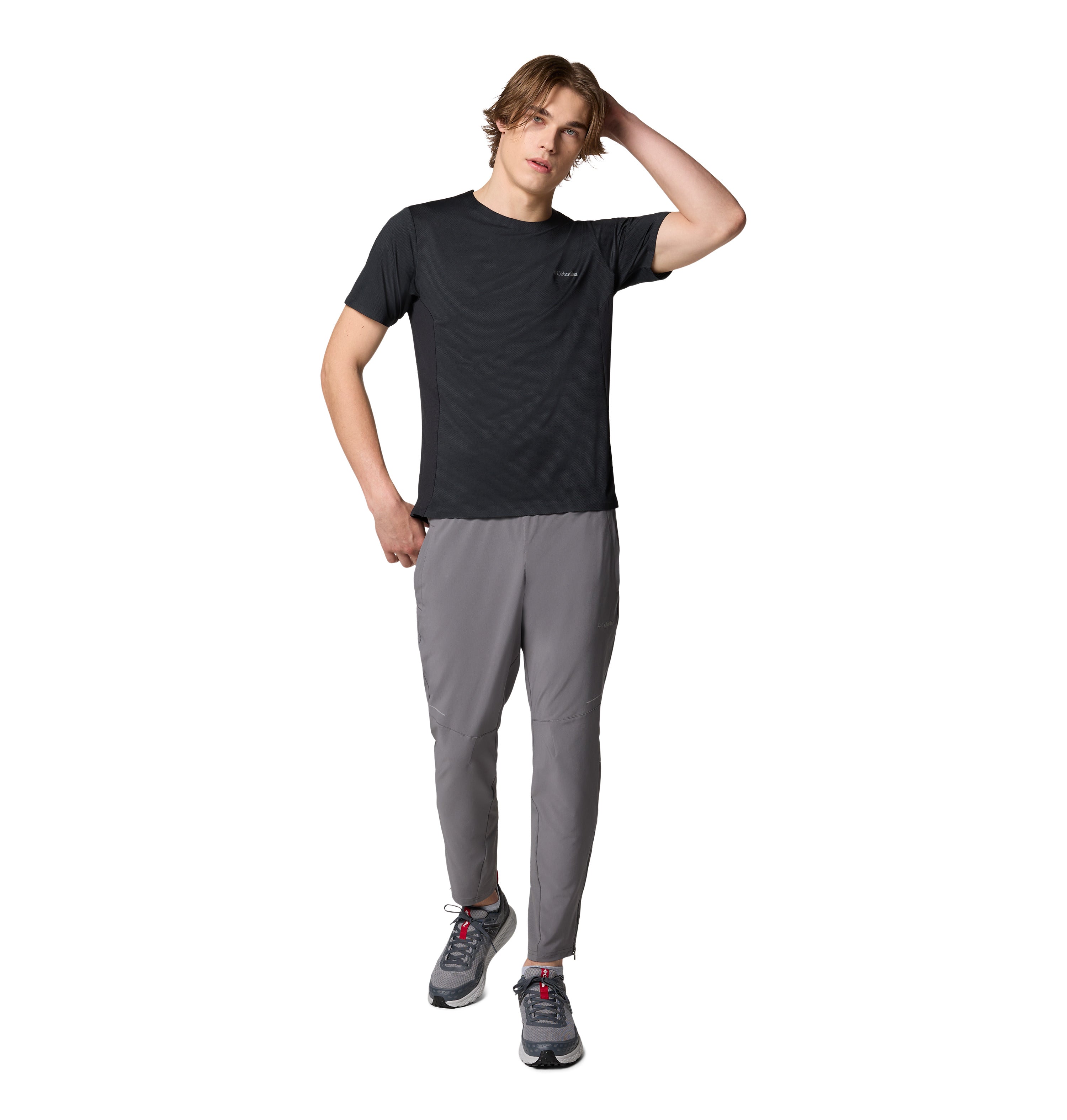 Playera para Hombre Columbia Three Pitch SS Crew
