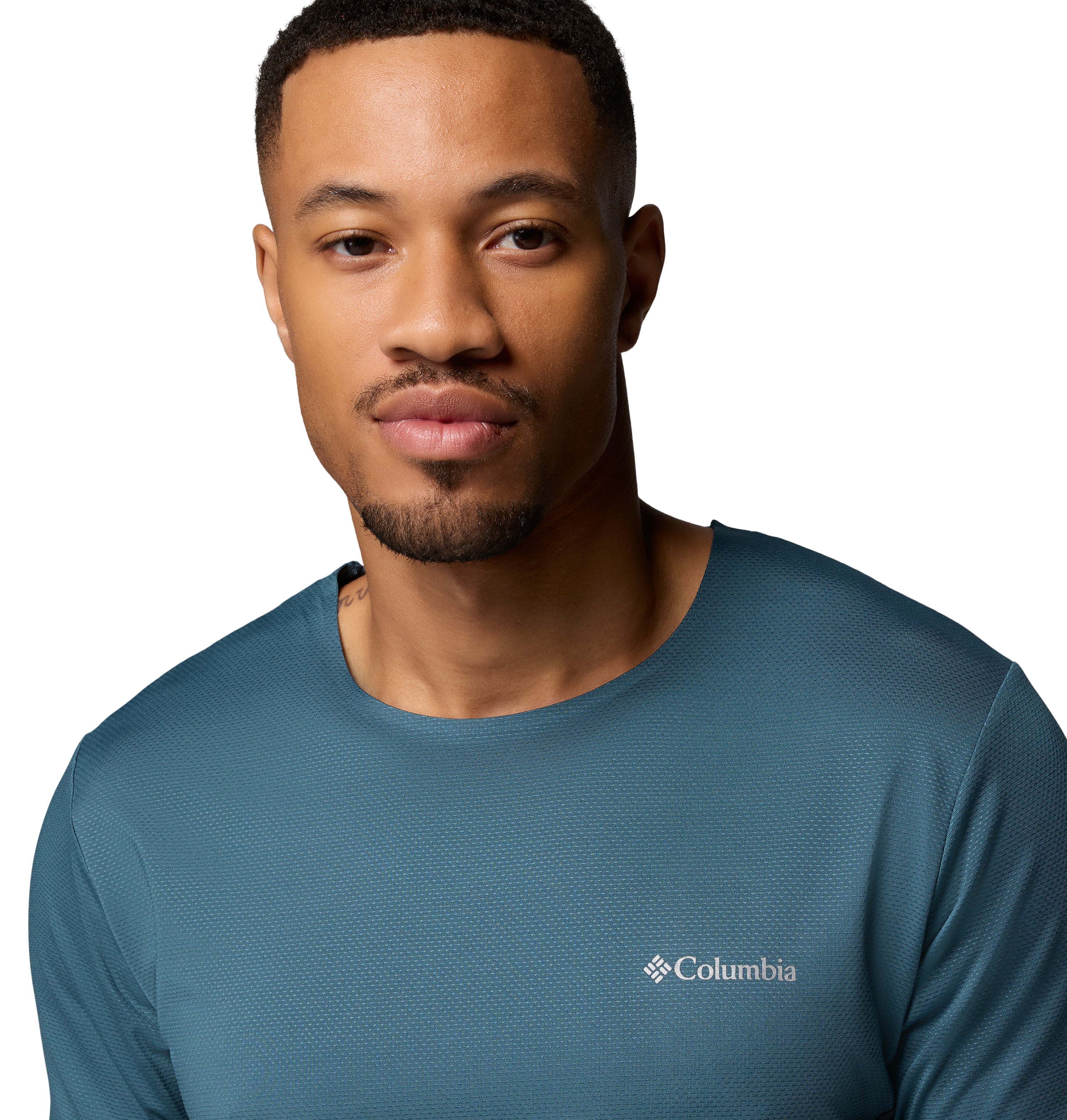 Playera para Hombre Columbia Three Pitch SS Crew