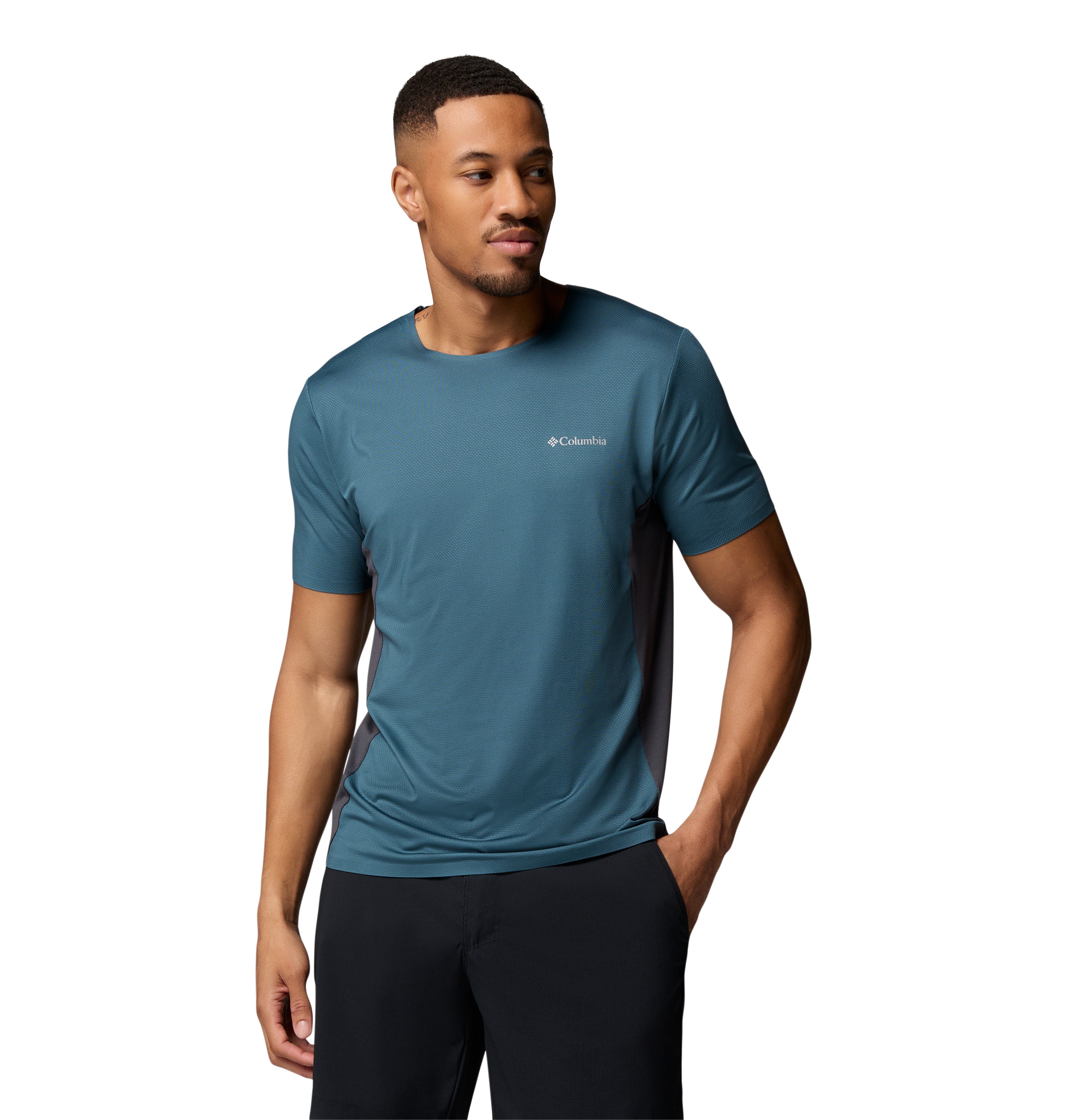 Playera para Hombre Columbia Three Pitch SS Crew