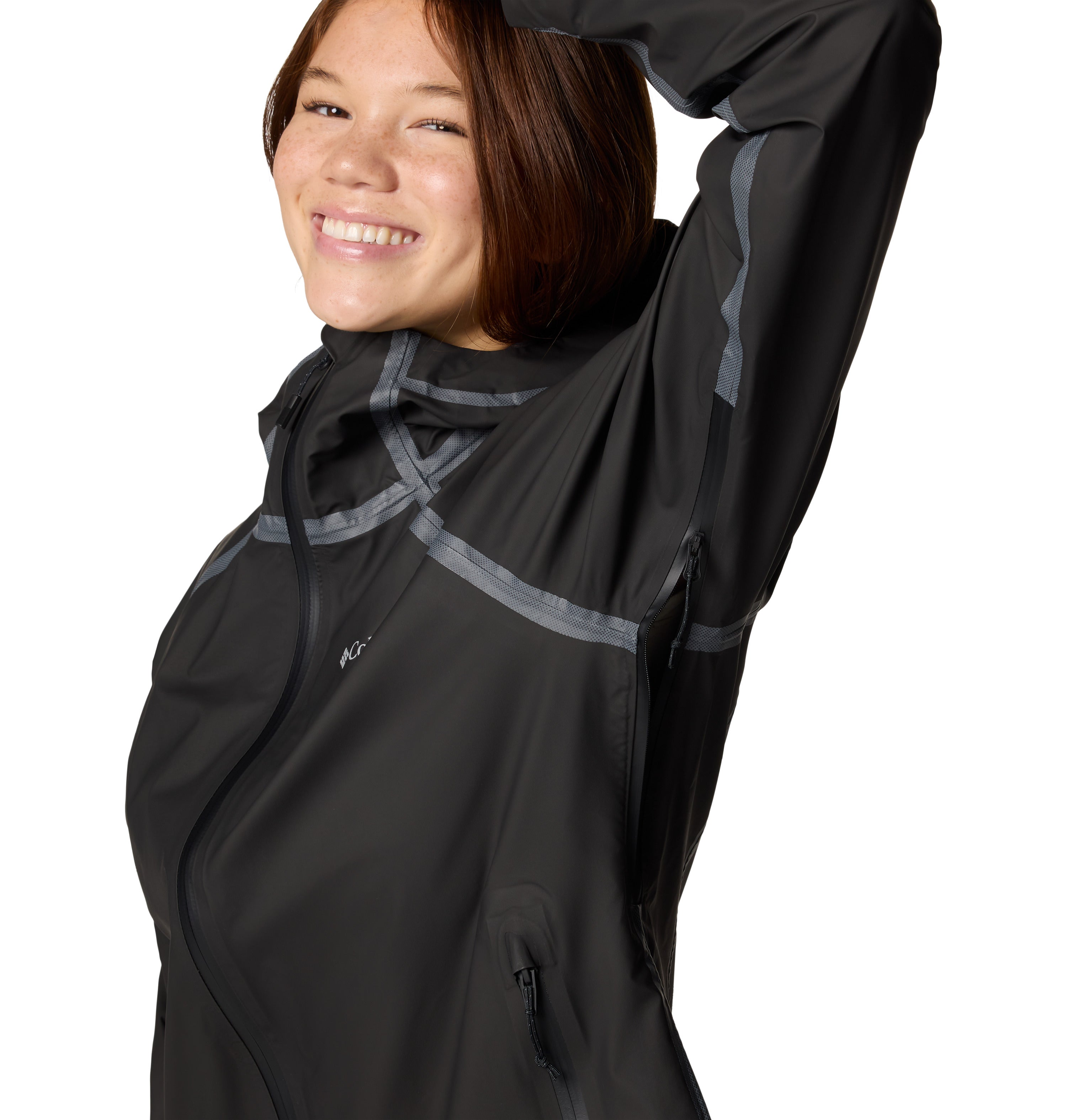 Chamarra impermeable para mujer Columbia Reign No Shine