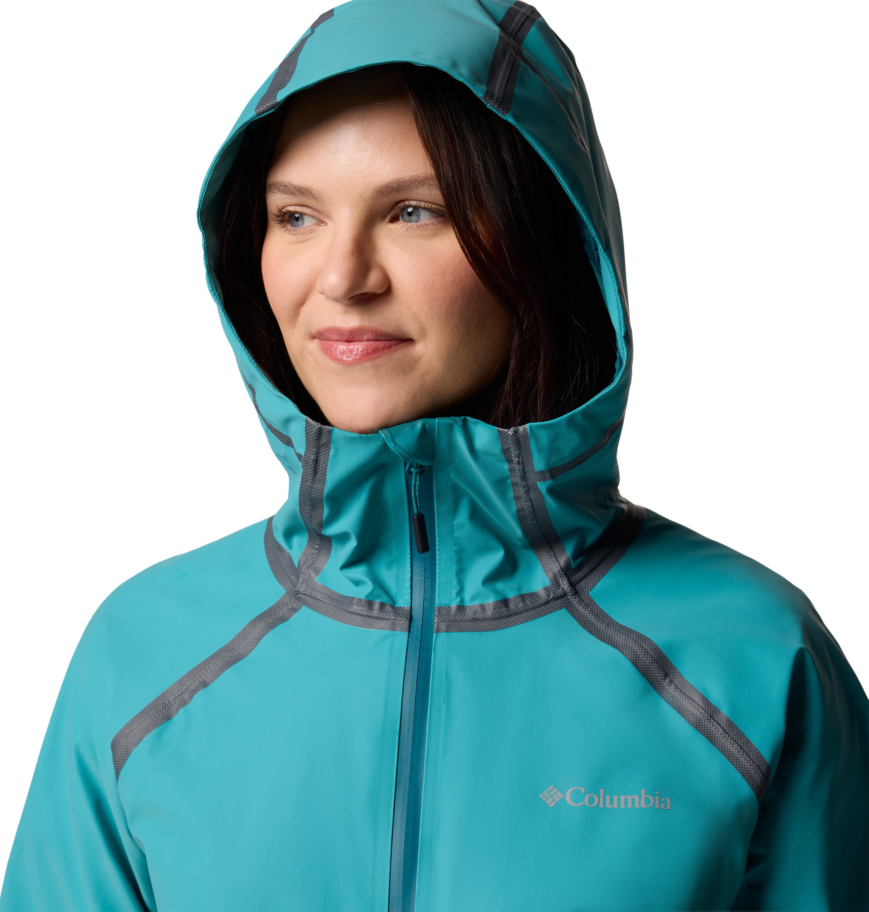 Chamarra impermeable para mujer Columbia Reign No Shine