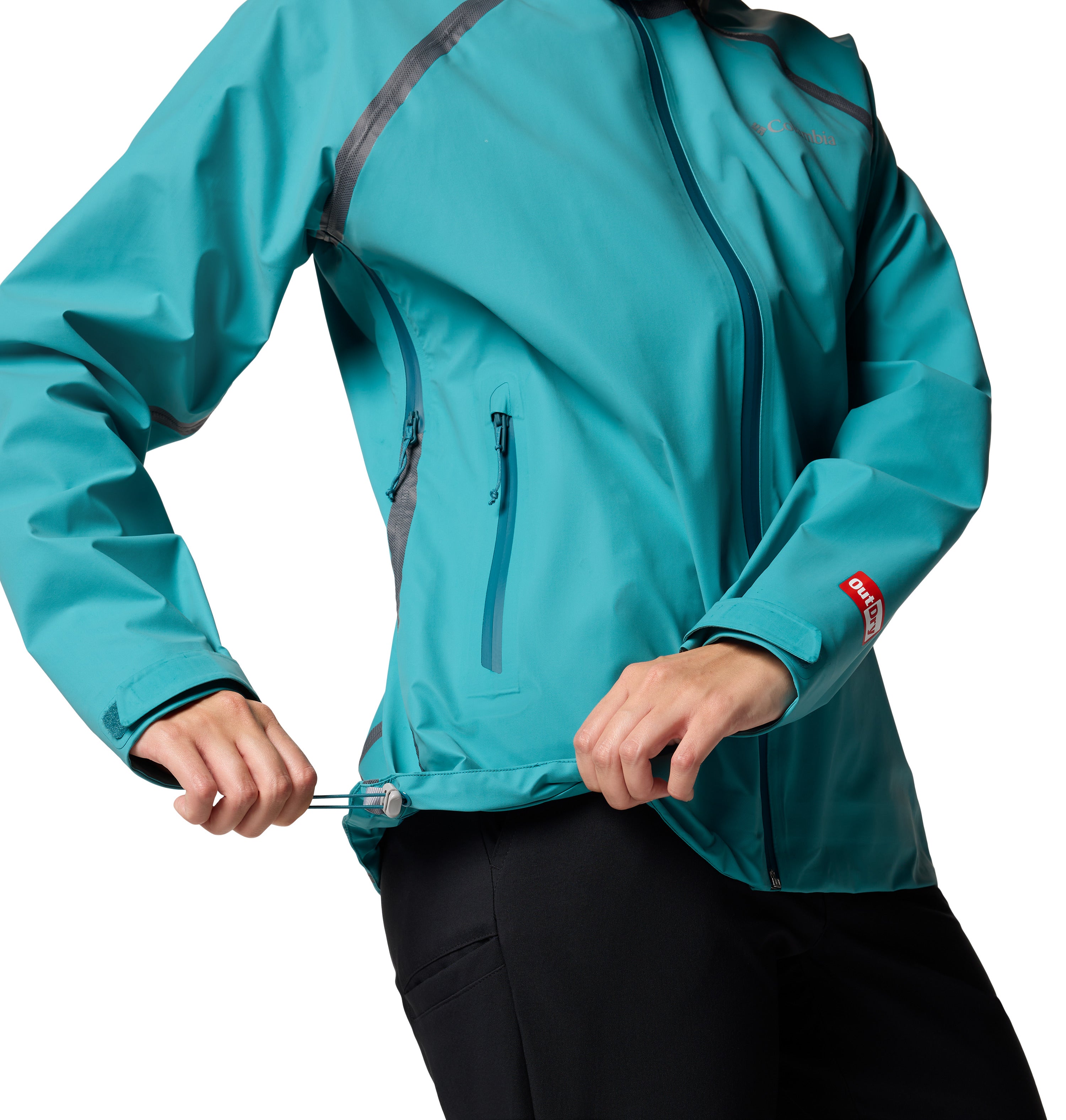 Chamarra impermeable para mujer Columbia Reign No Shine