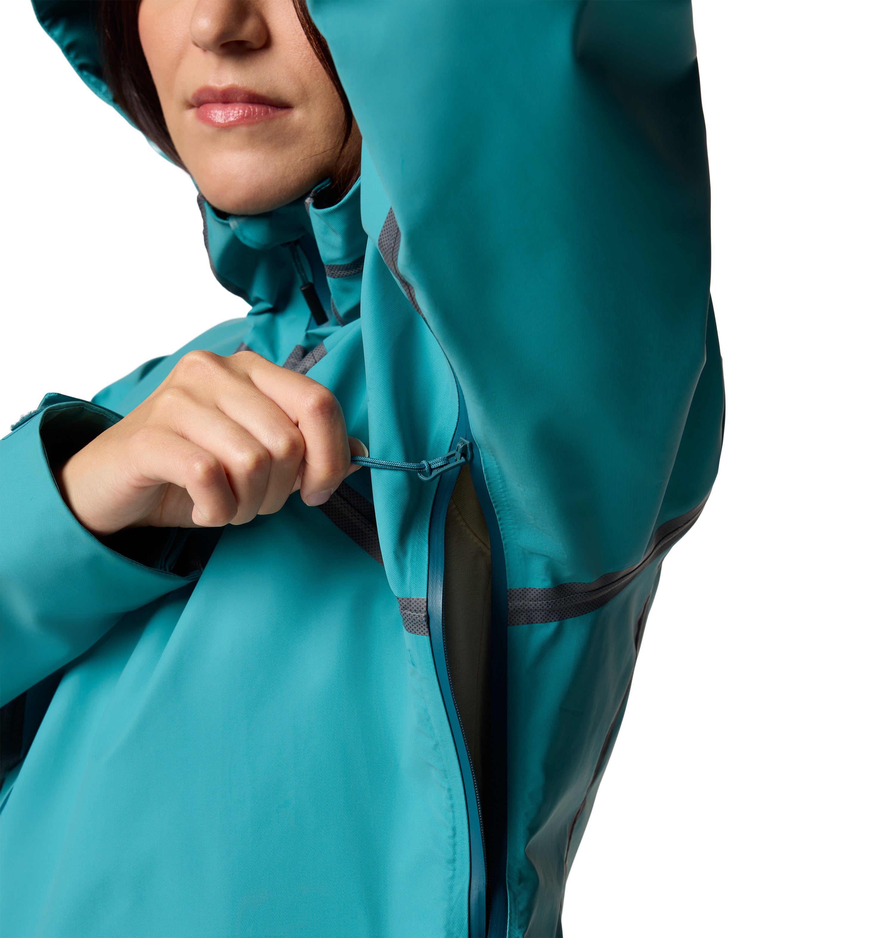 Chamarra impermeable para mujer Columbia Reign No Shine