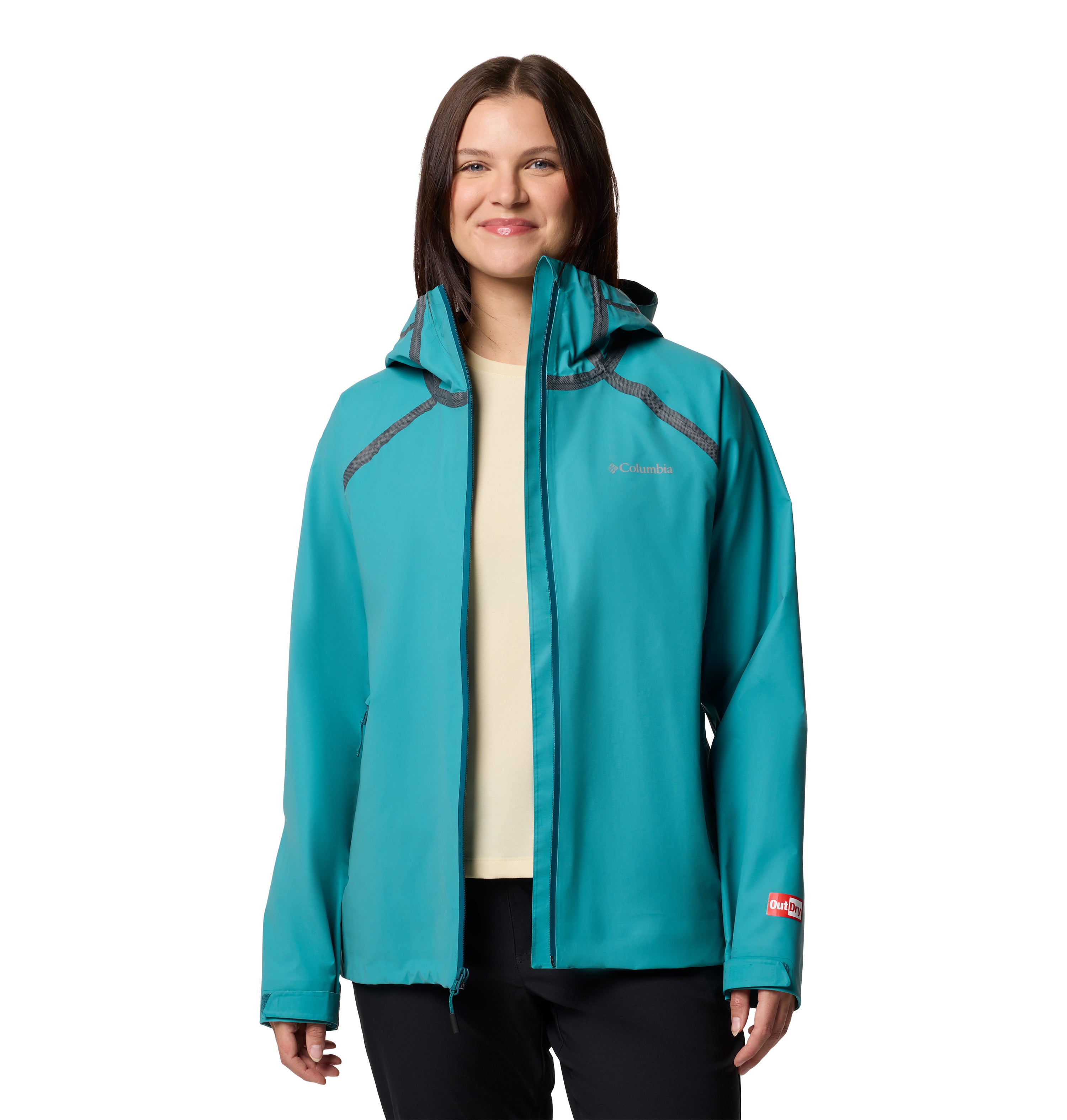 Chamarra impermeable para mujer Columbia Reign No Shine