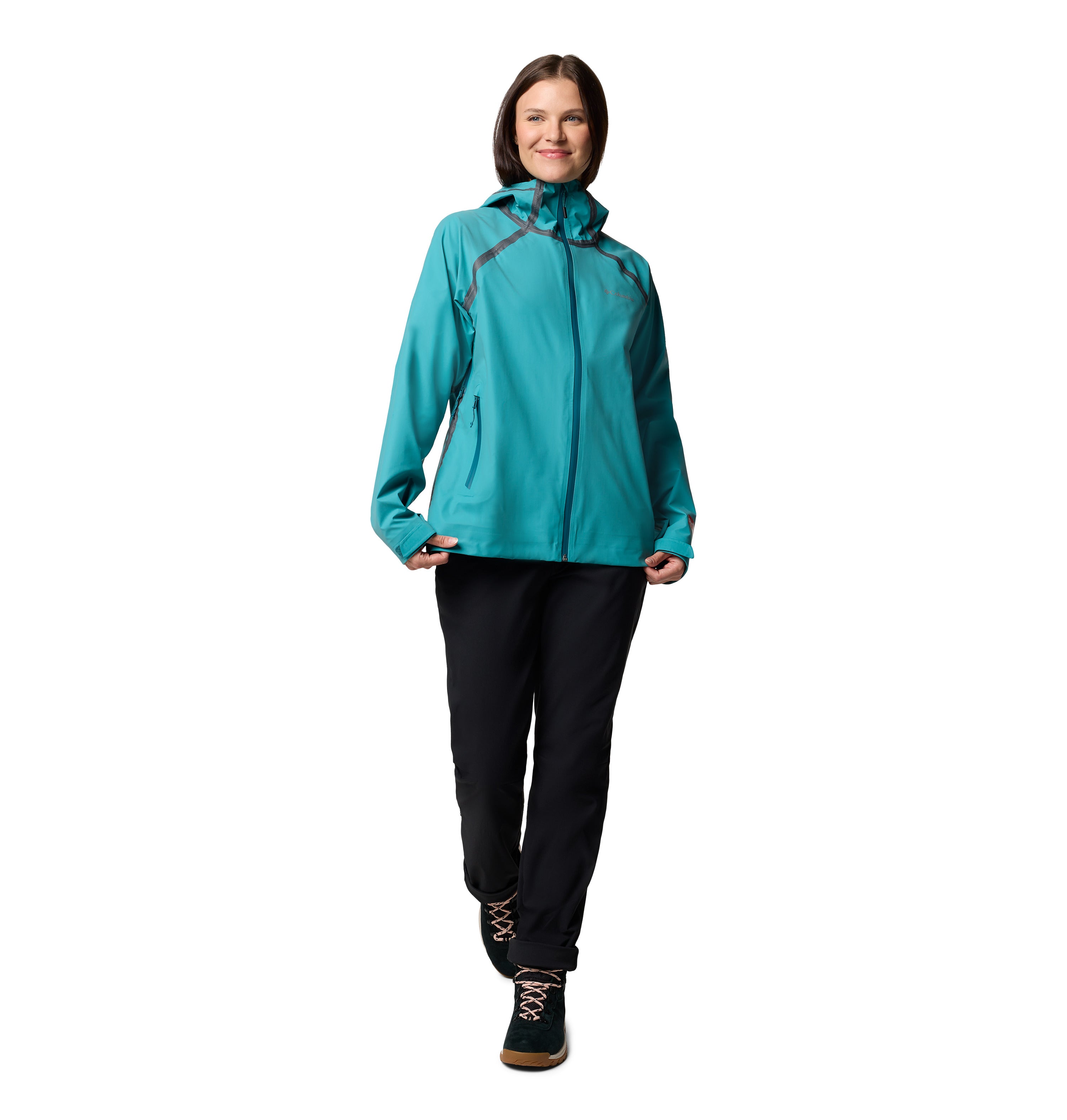 Chamarra impermeable para mujer Columbia Reign No Shine