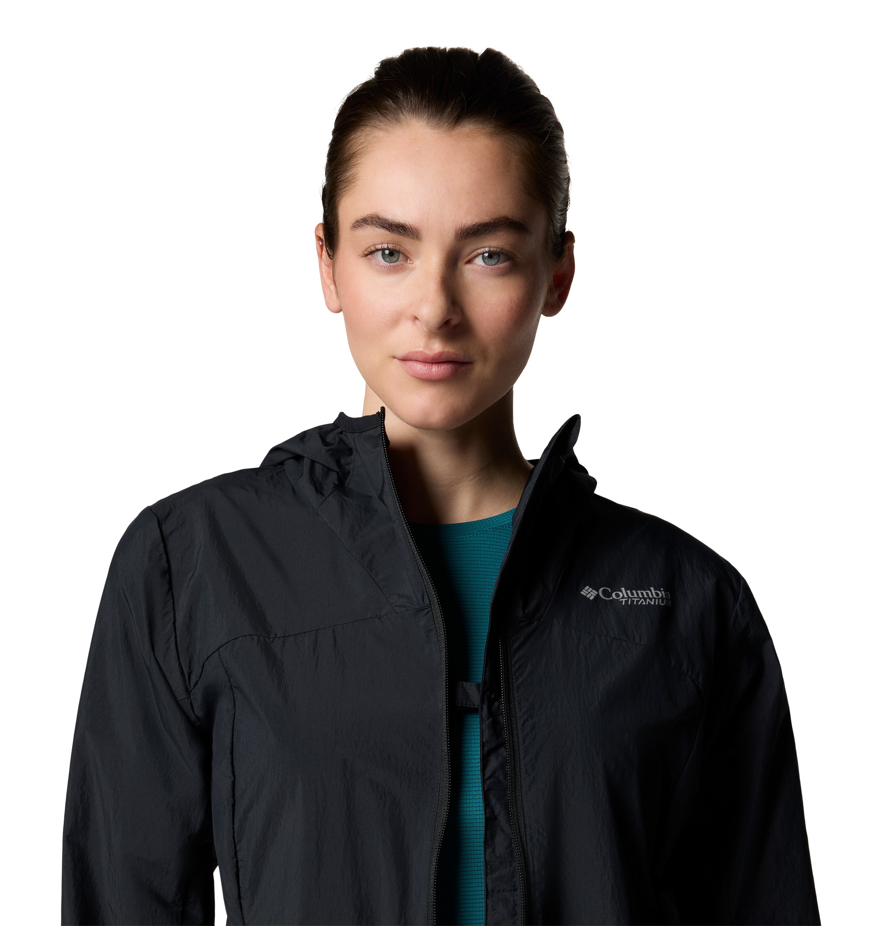 Chamarra rompevientos para mujer Columbia Loop Trail III