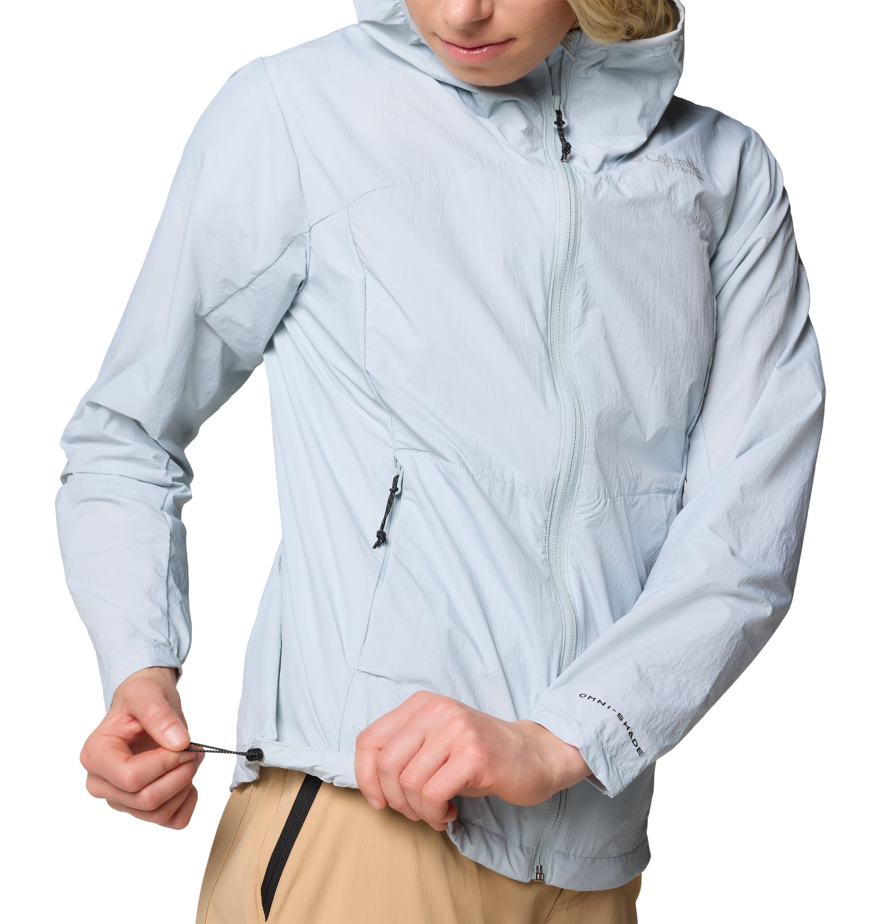 Chamarra rompevientos para mujer Columbia Loop Trail III