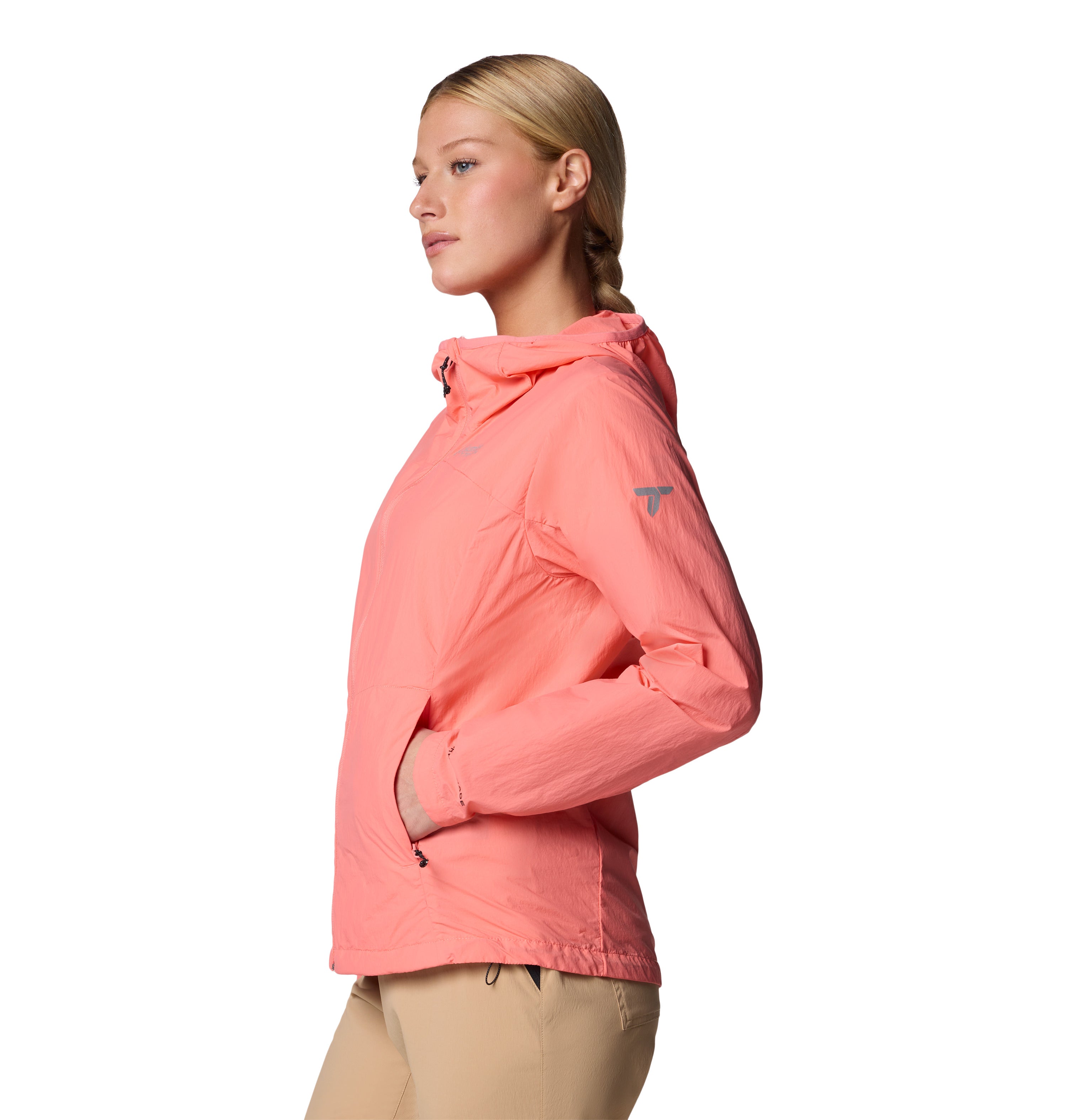 Chamarra rompevientos para mujer Columbia Loop Trail III