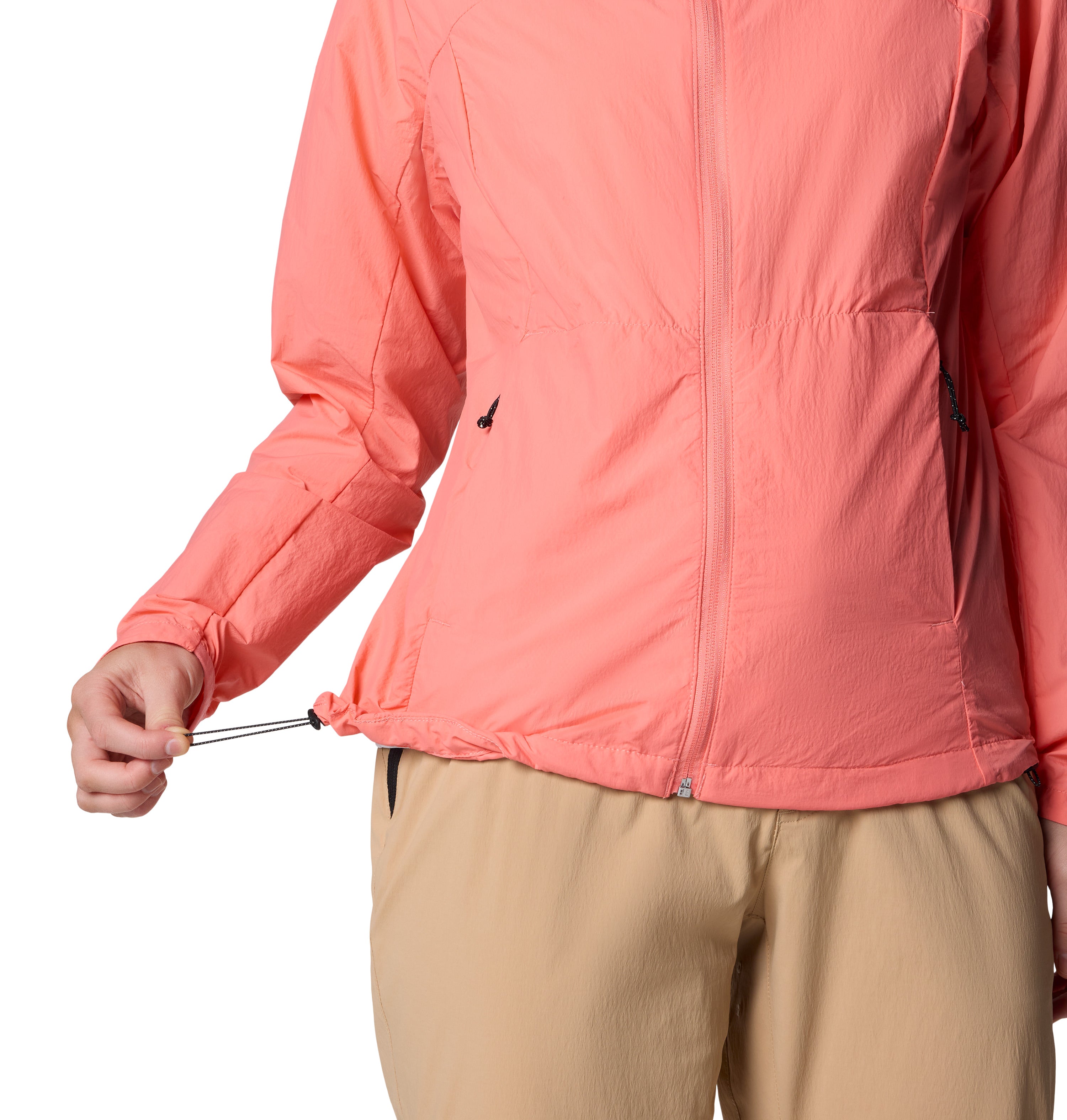 Chamarra rompevientos para mujer Columbia Loop Trail III