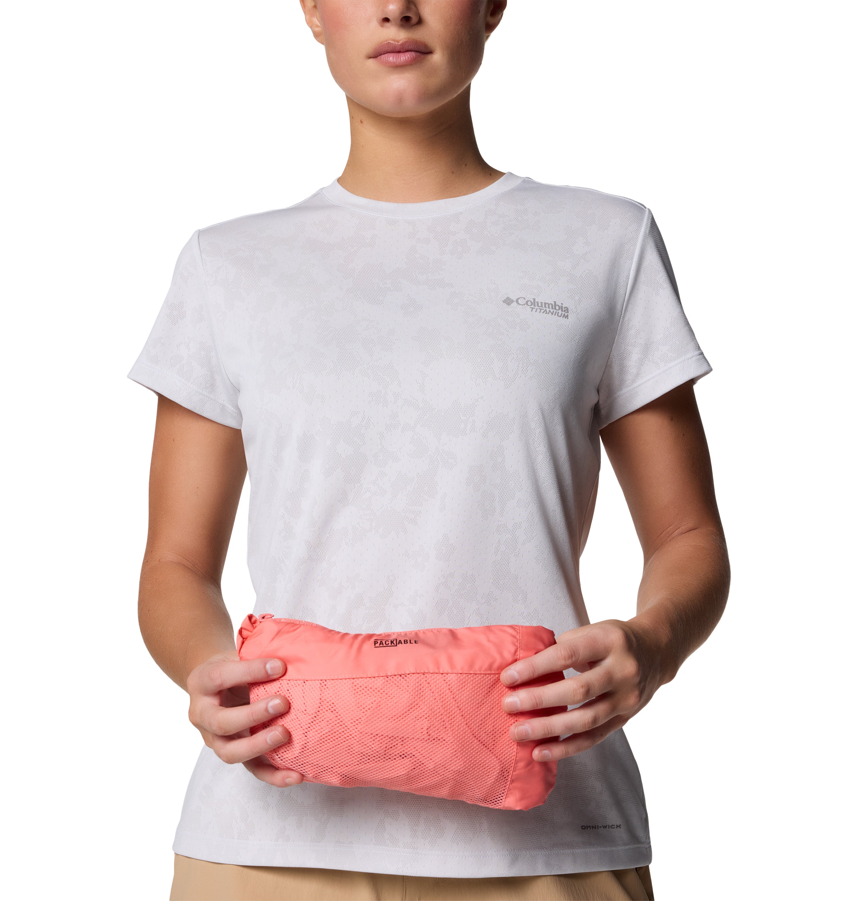 Chamarra rompevientos para mujer Columbia Loop Trail III