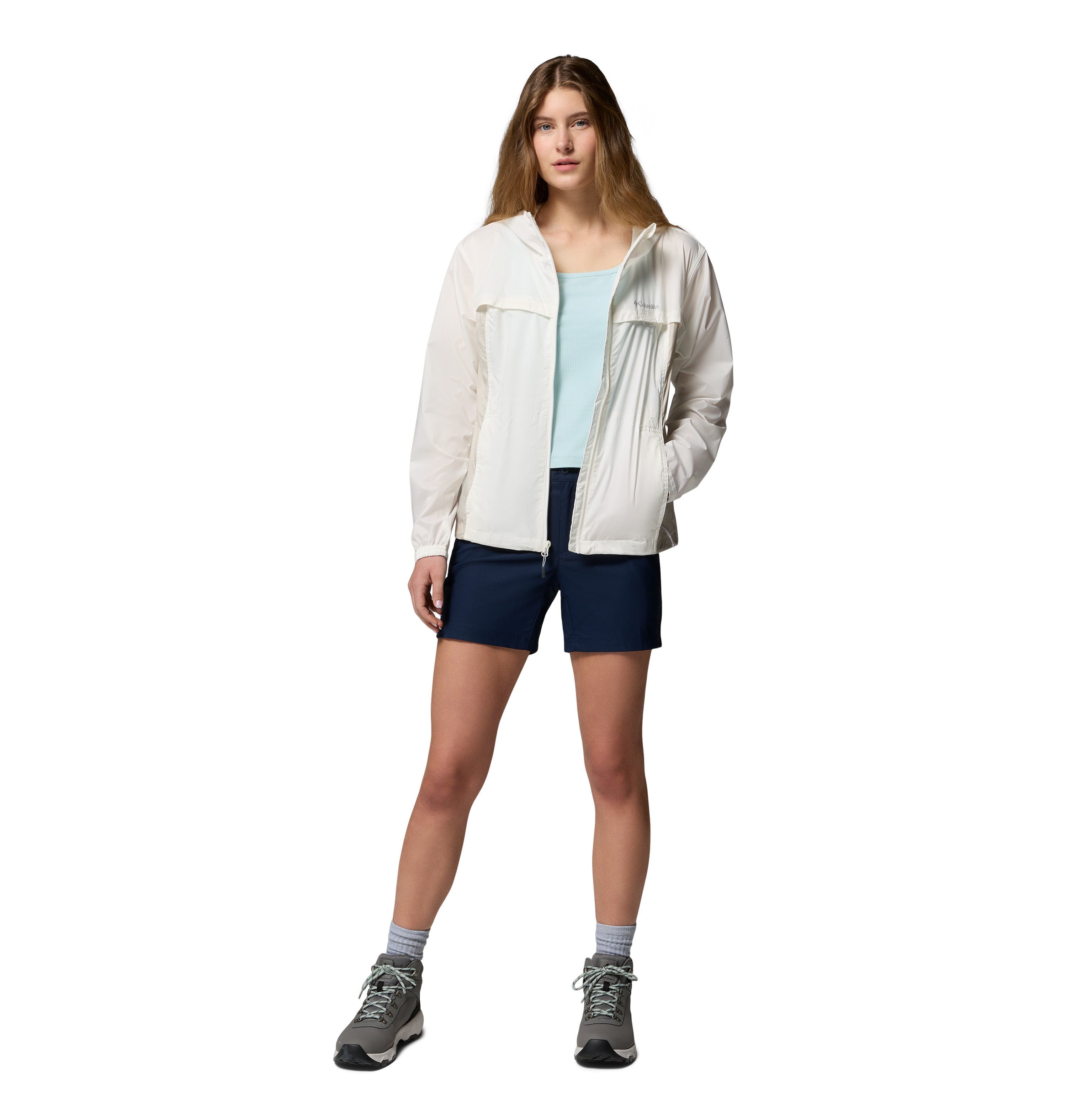Chamarra Rompevientos para Mujer Columbia Crested Canyon Windbreaker