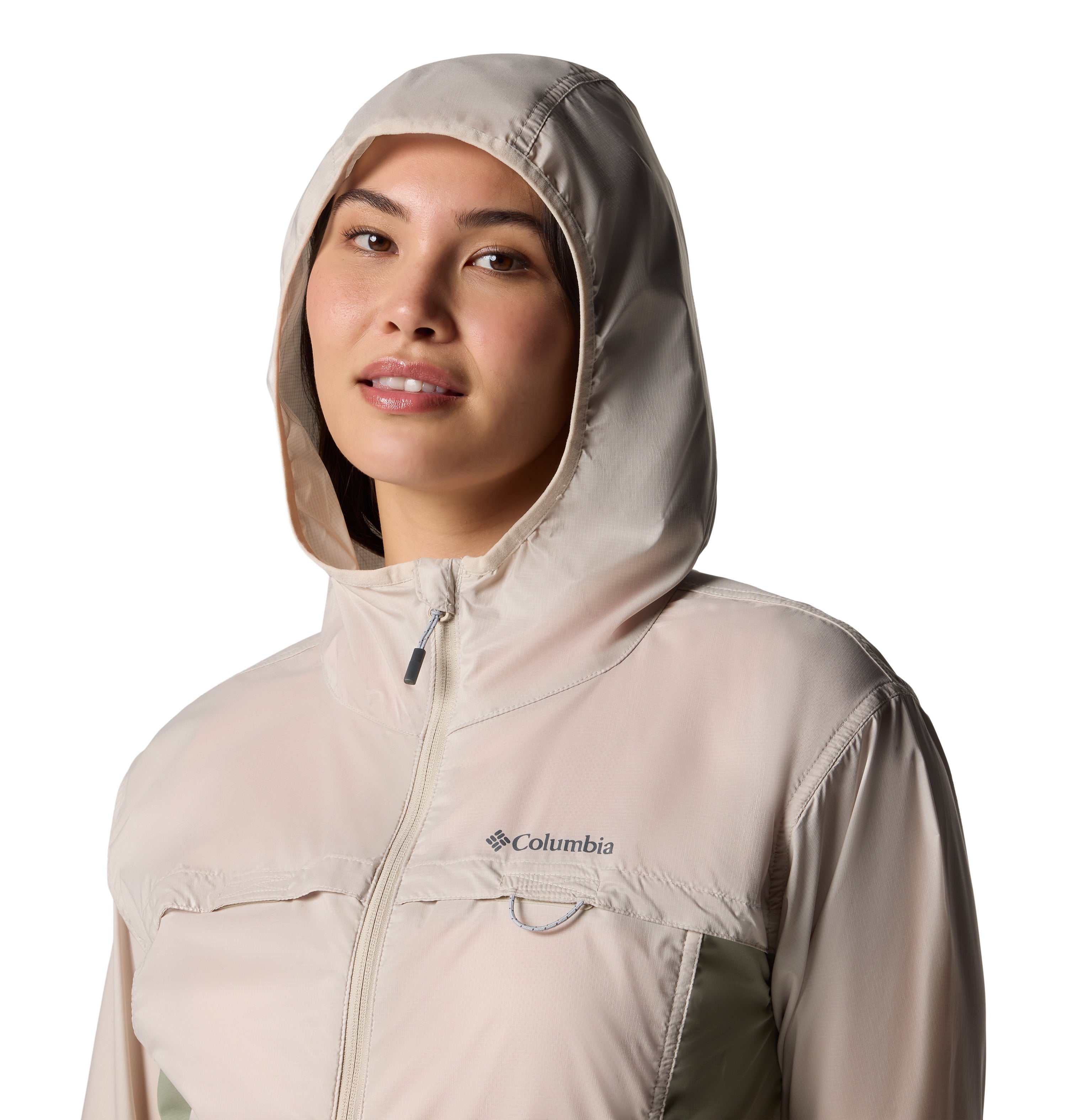 Chamarra rompevientos para mujer Columbia Crested Canyon