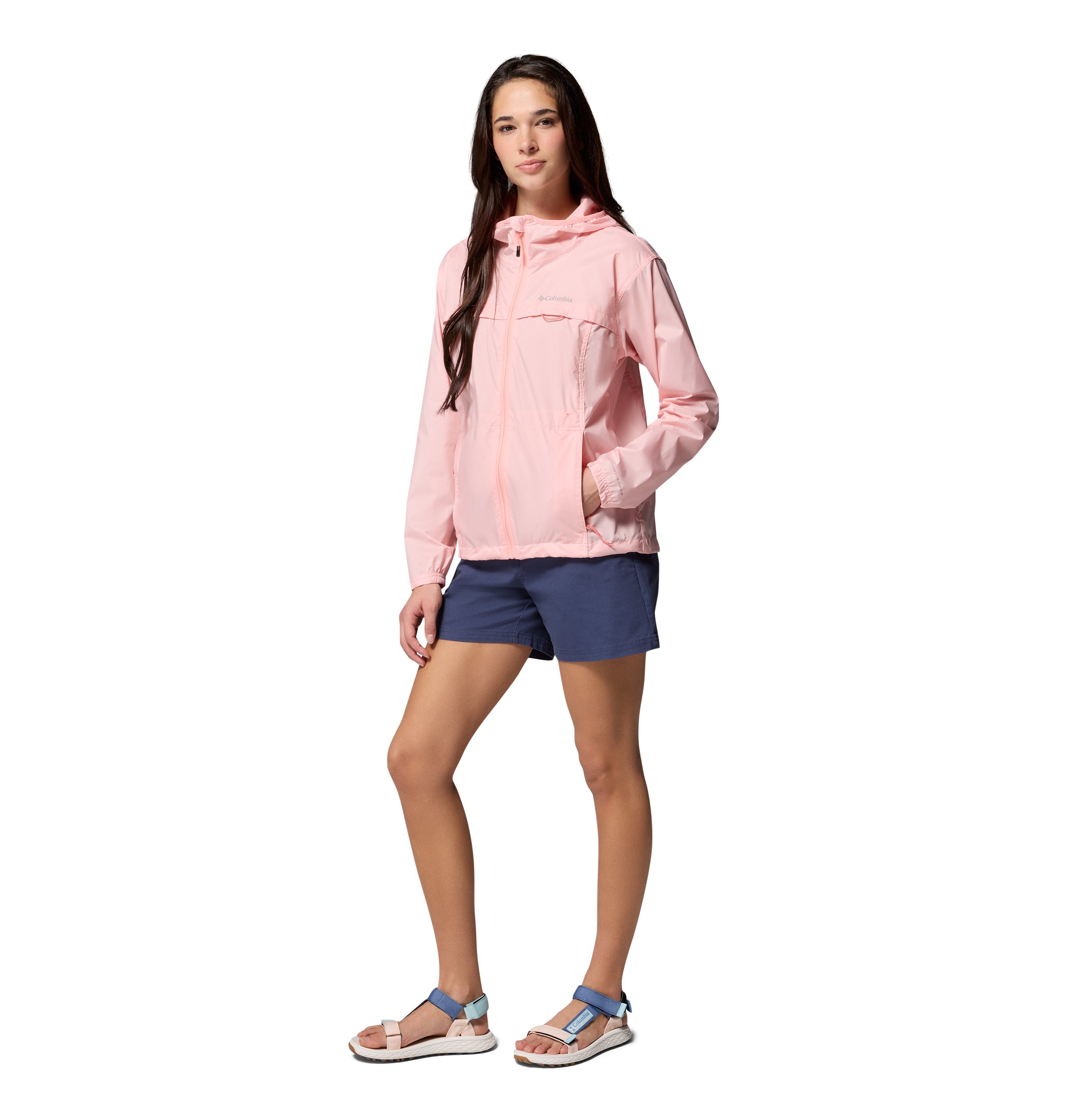 Chamarra Rompevientos para Mujer Columbia Crested Canyon Windbreaker