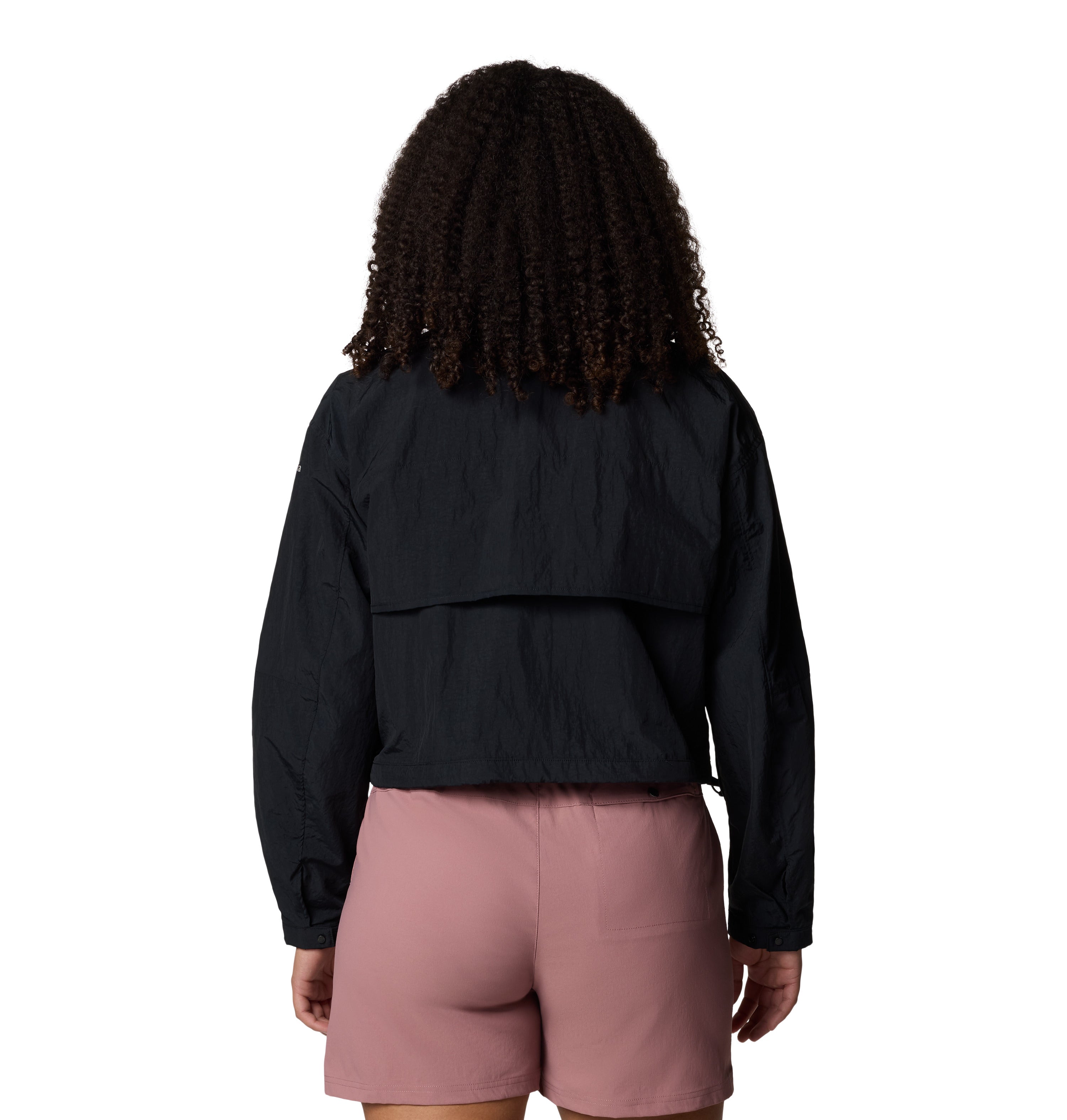 Chamarra rompevientos para mujer Columbia Paracutie Cropped Cargo