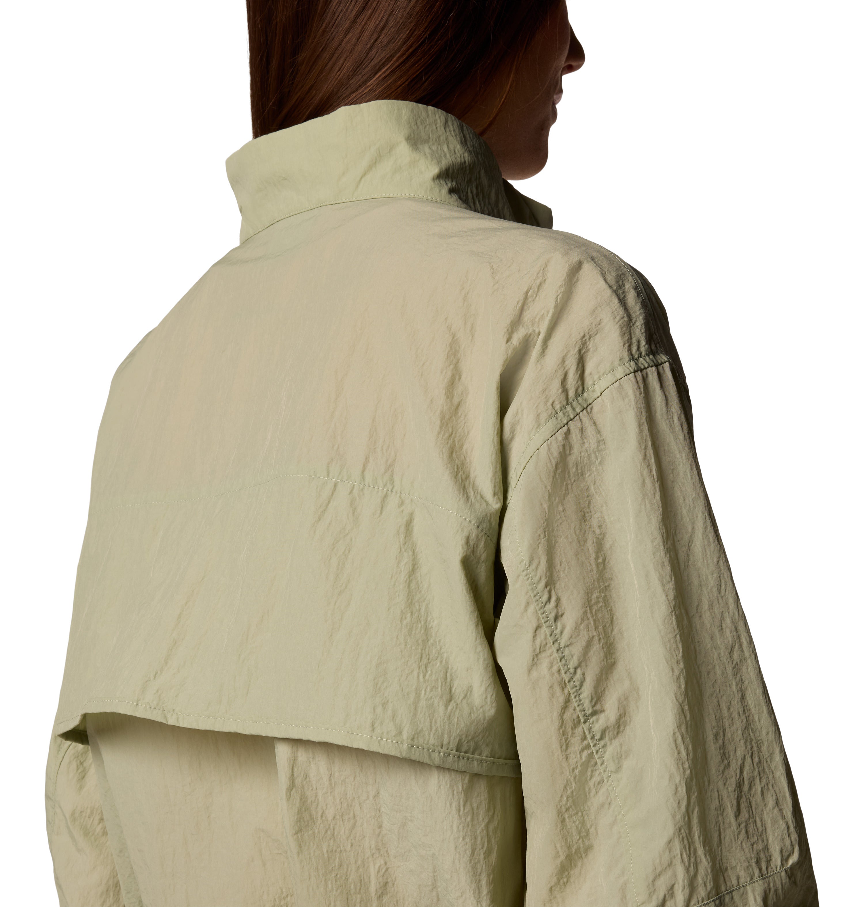 Chamarra rompevientos para mujer Columbia Paracutie Cropped Cargo