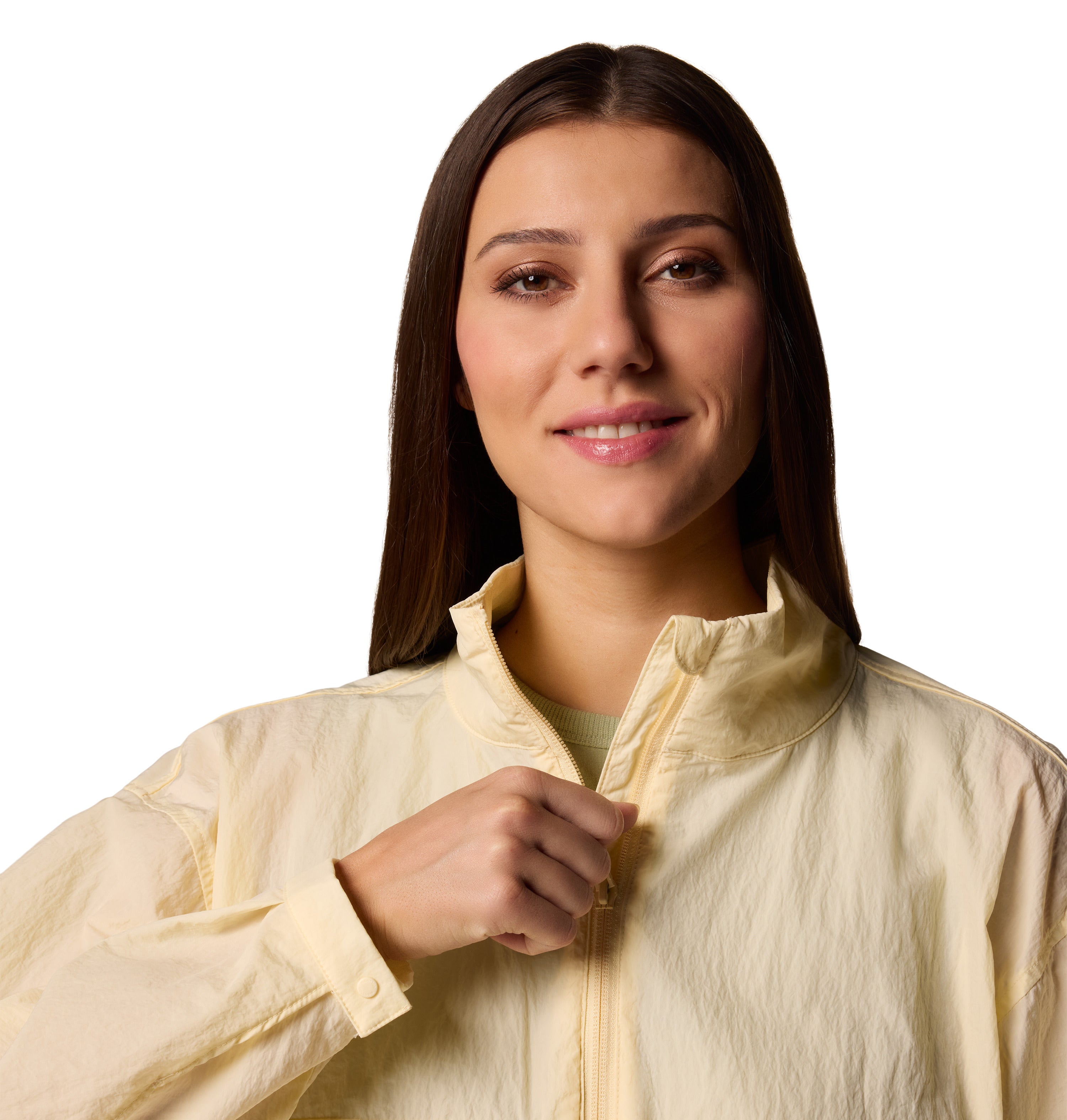 Chamarra rompevientos para mujer Columbia Paracutie Cropped Cargo