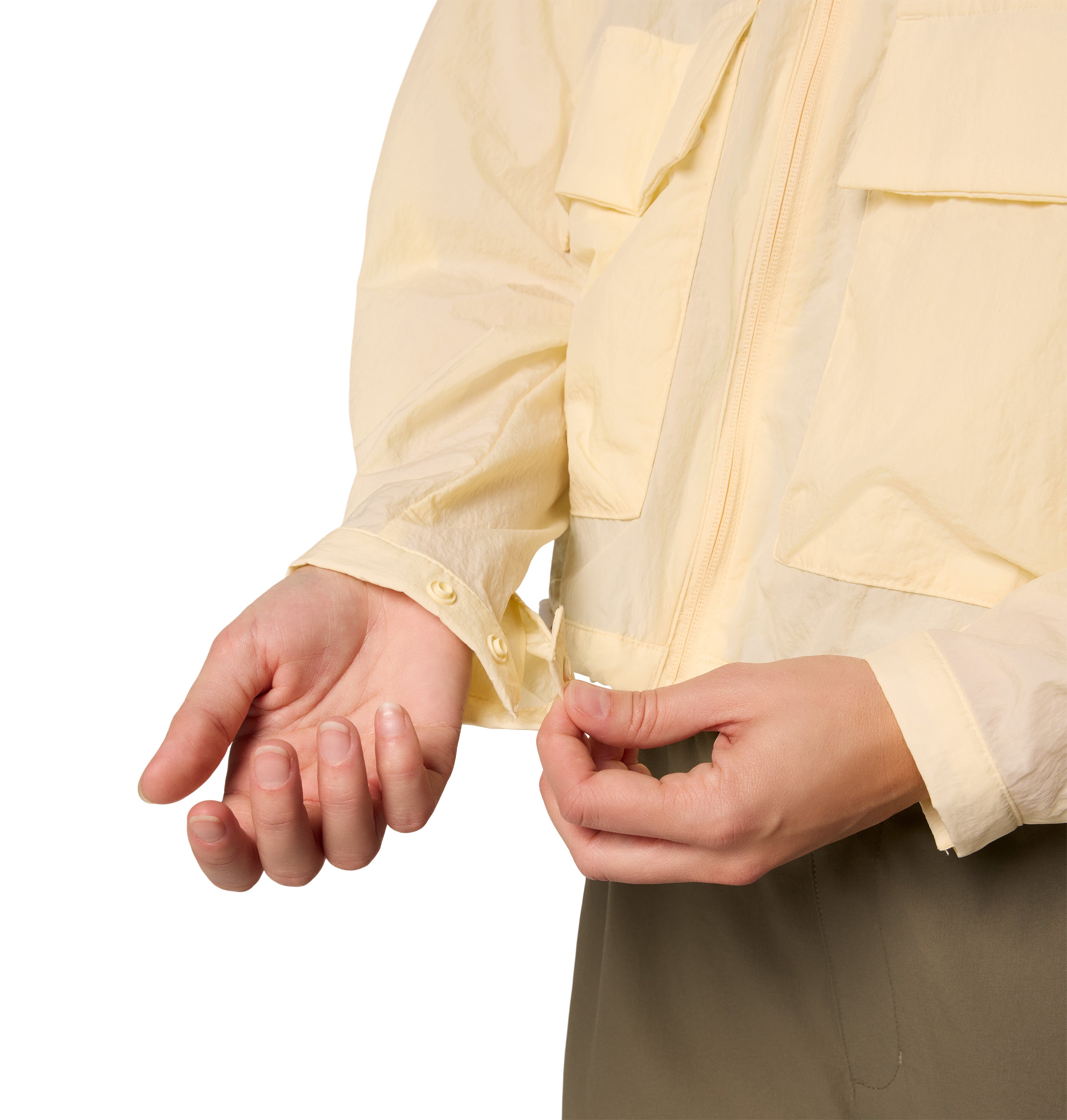 Chamarra rompevientos para mujer Columbia Paracutie Cropped Cargo