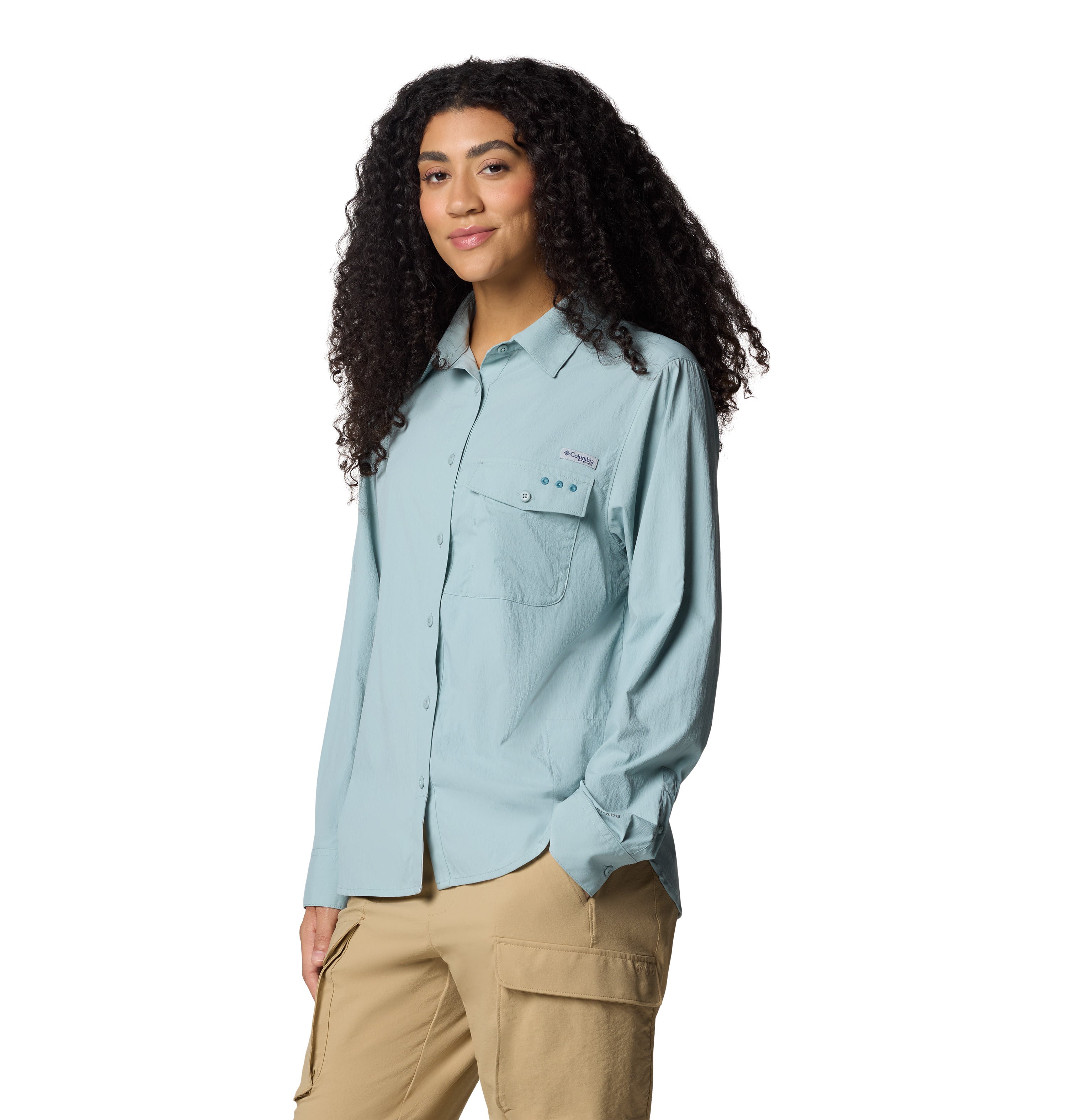 Camisa de manga larga para mujer Columbia Wild Cast