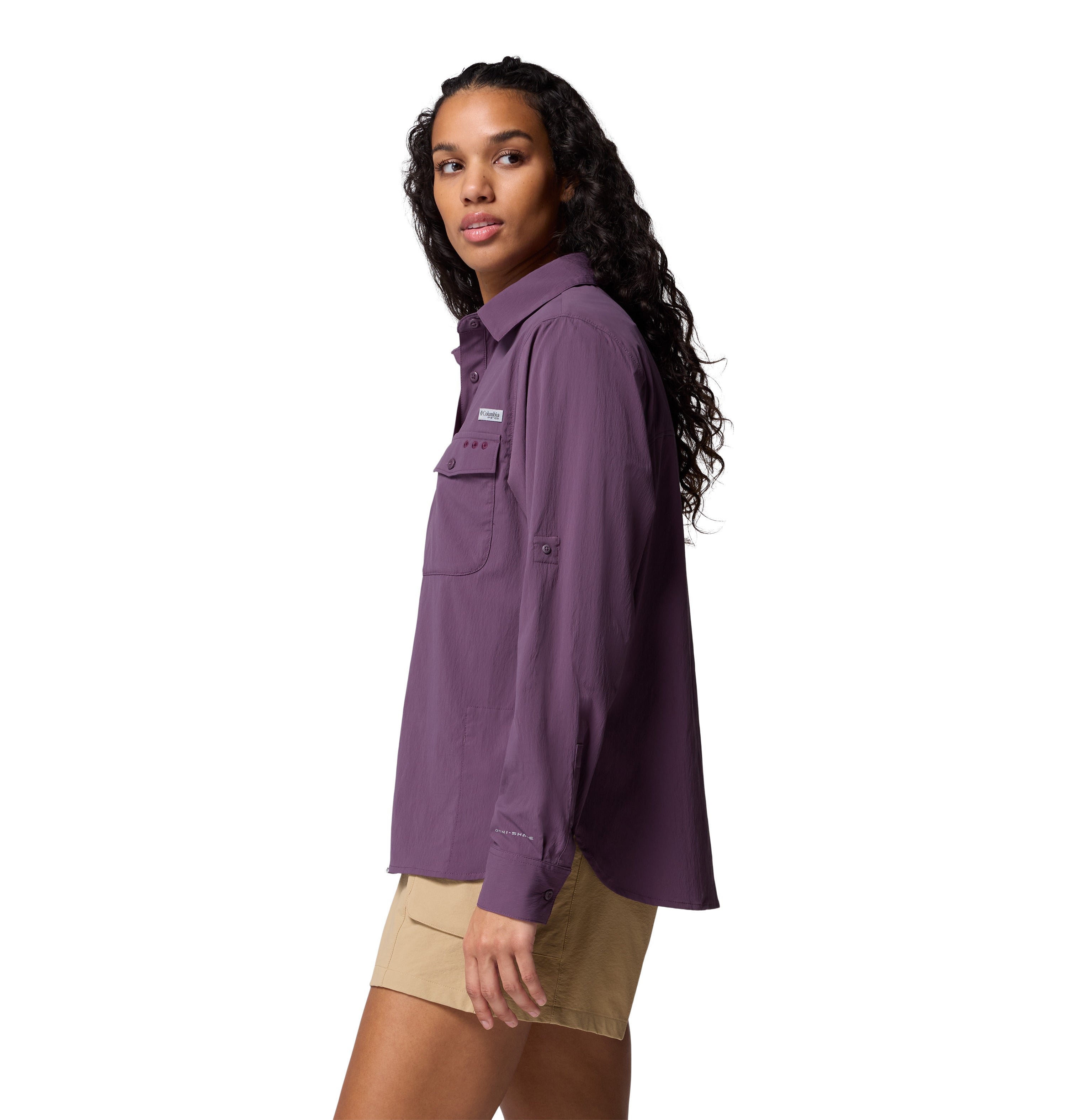 Camisa de manga larga para mujer Columbia Wild Cast