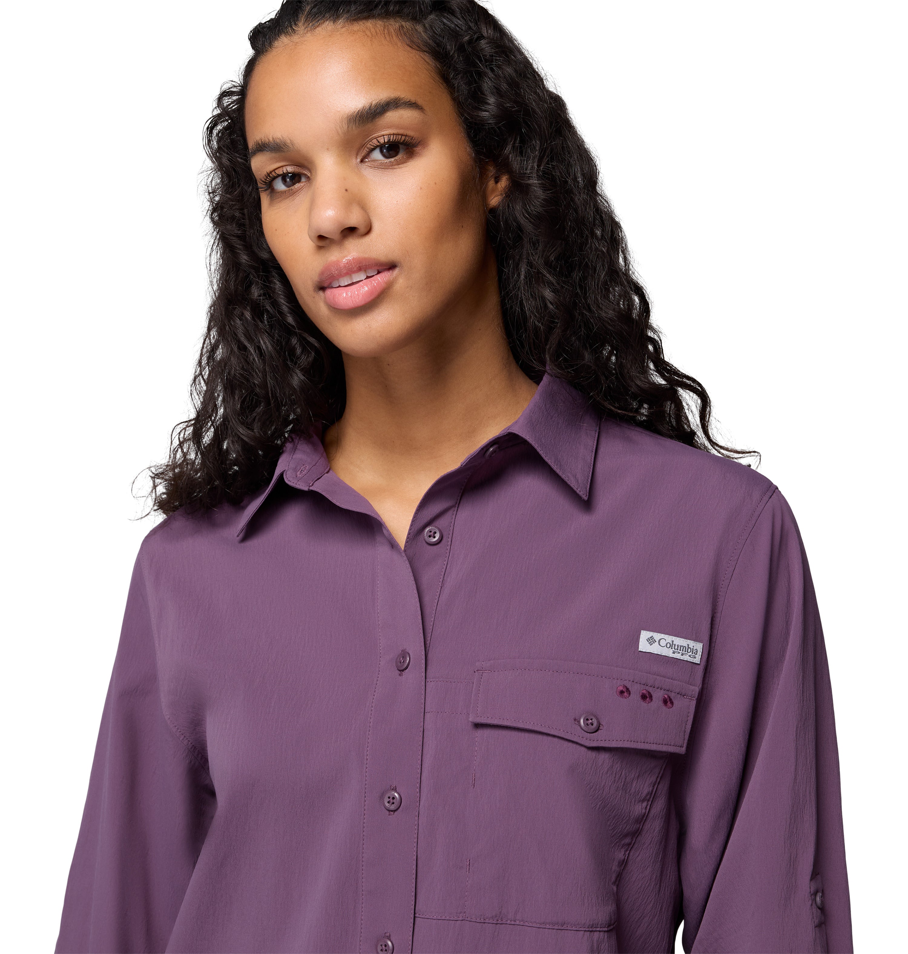 Camisa de manga larga para mujer Columbia Wild Cast