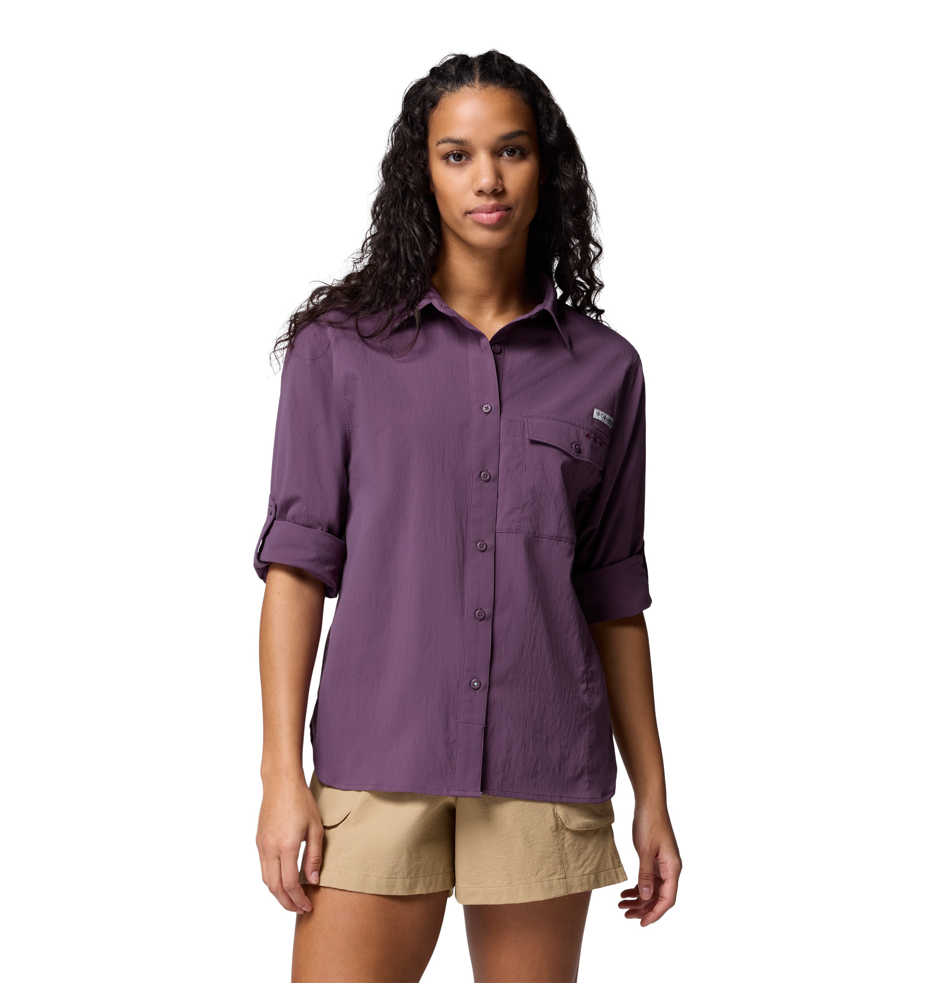 Camisa de manga larga para mujer Columbia Wild Cast