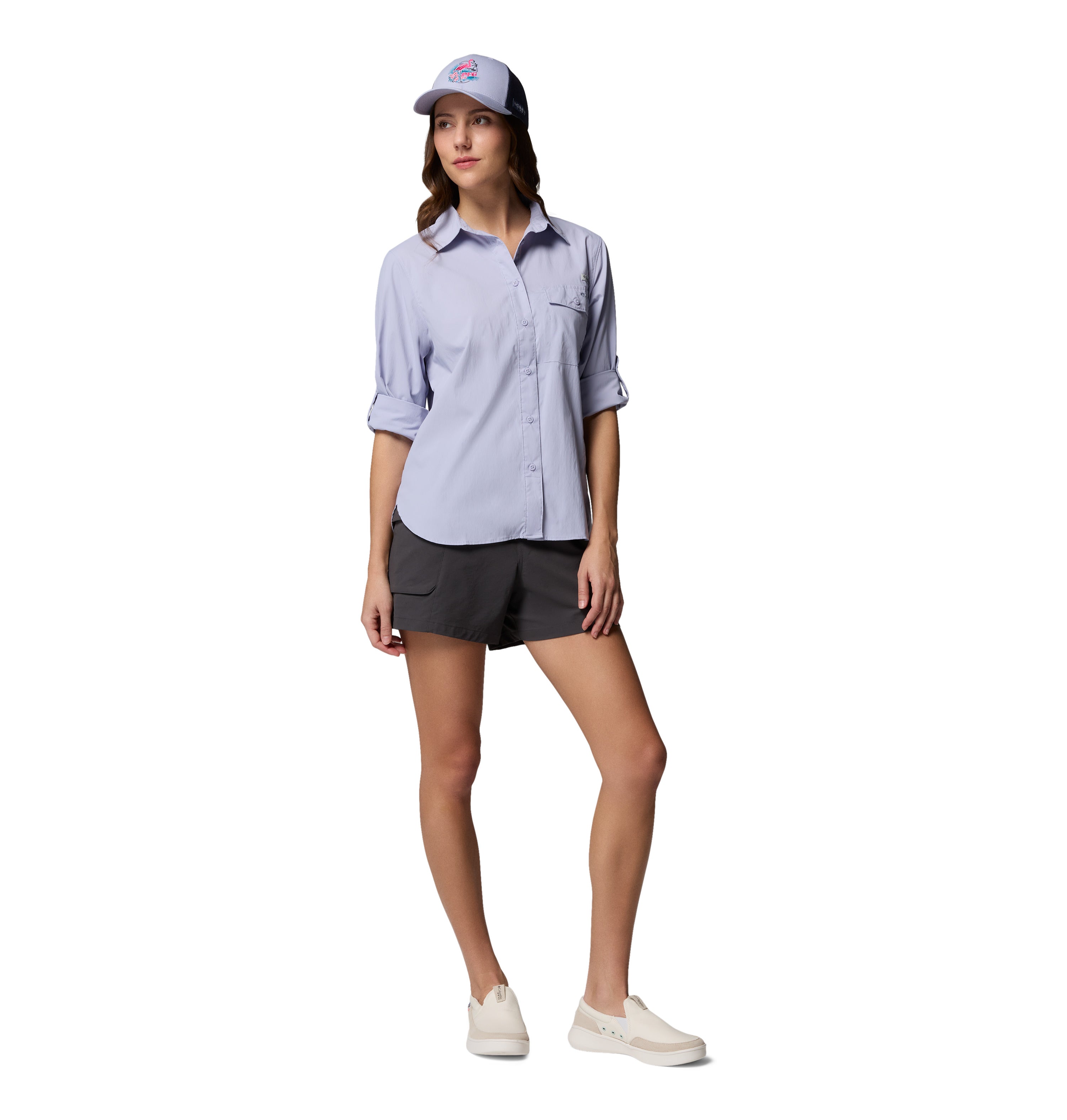 Camisa manga larga para Mujer Columbia Wild Cast Long Sleeve Shirt