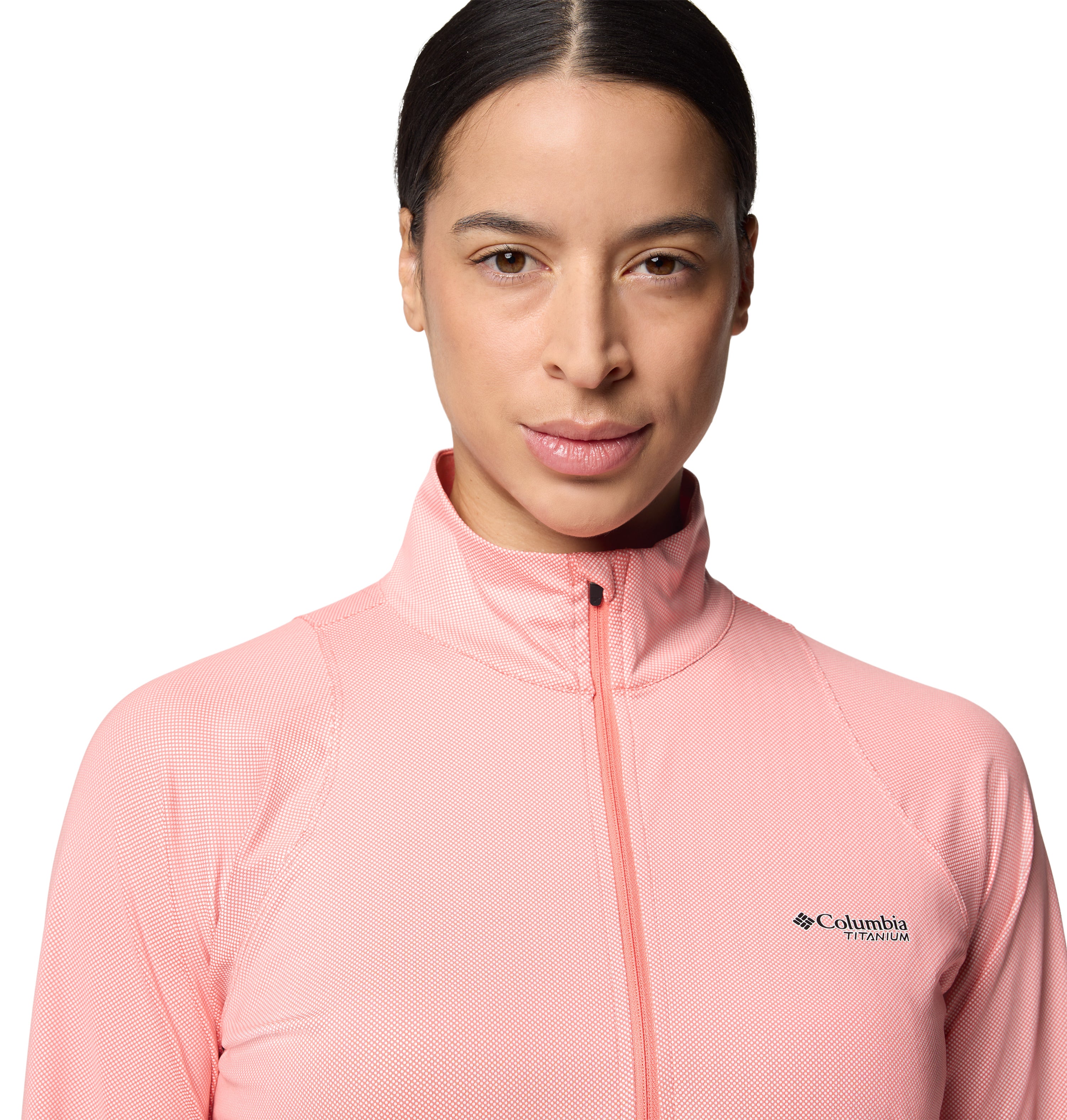 Playera de manga larga con medio cierre para mujer Columbia Summit Valley