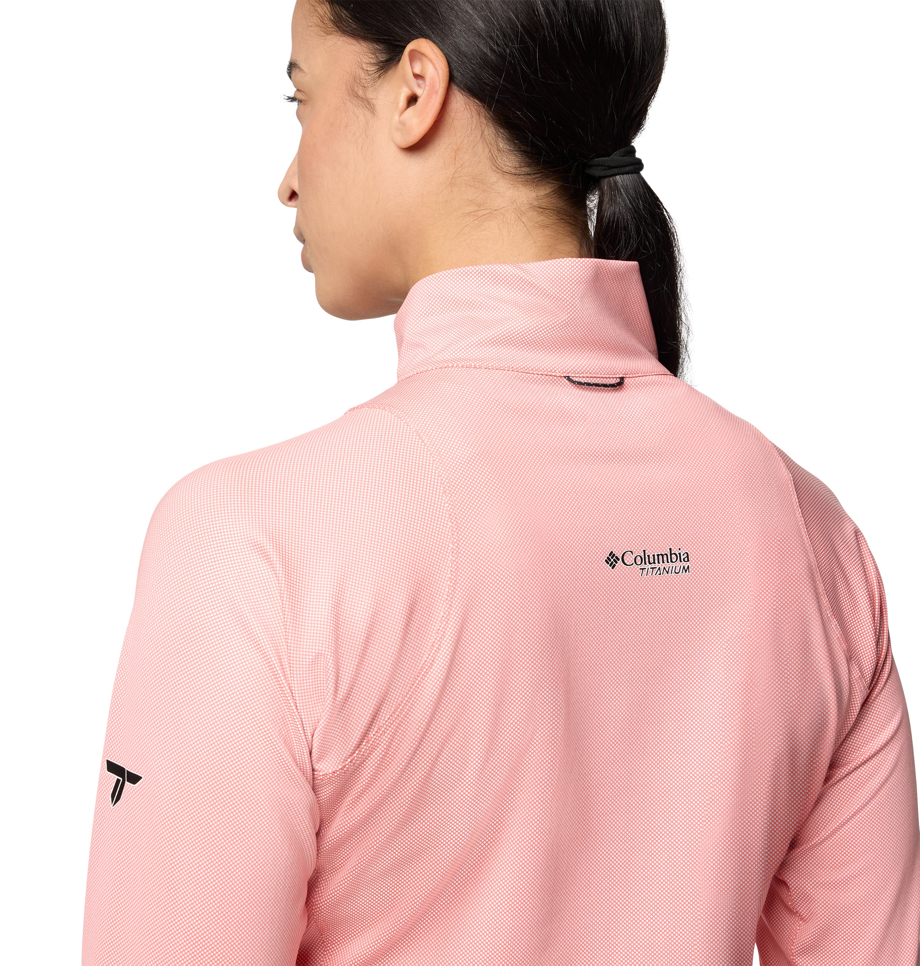 Playera de manga larga con medio cierre para mujer Columbia Summit Valley