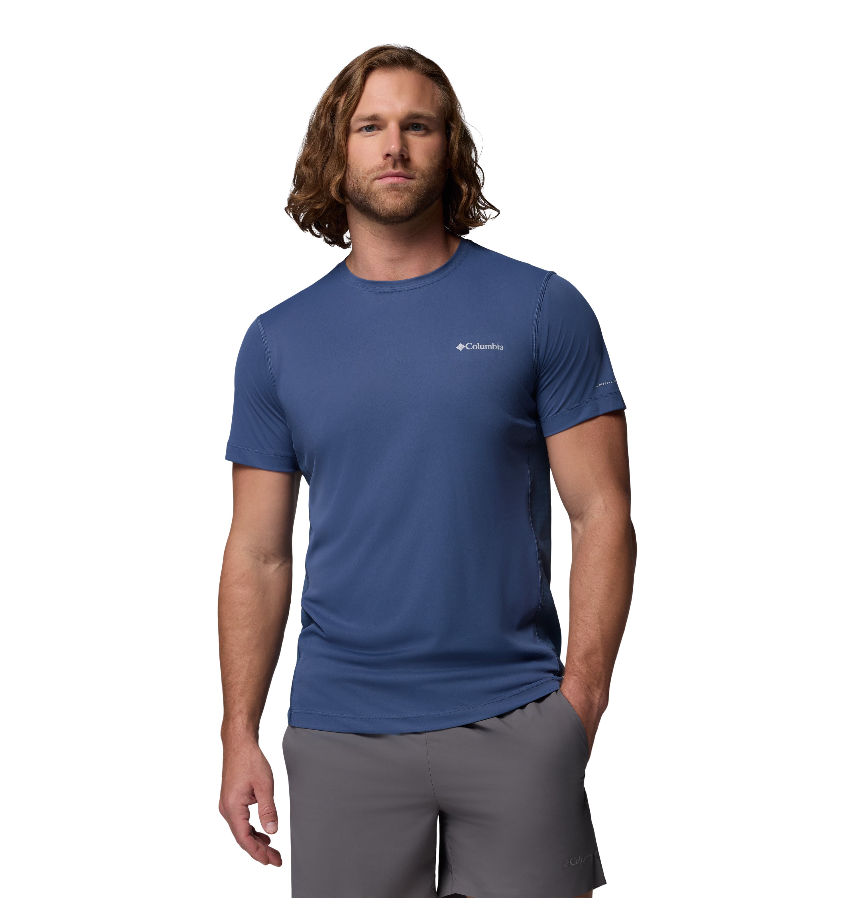 Playera para Hombre Columbia Zero Rules Light SS Crew