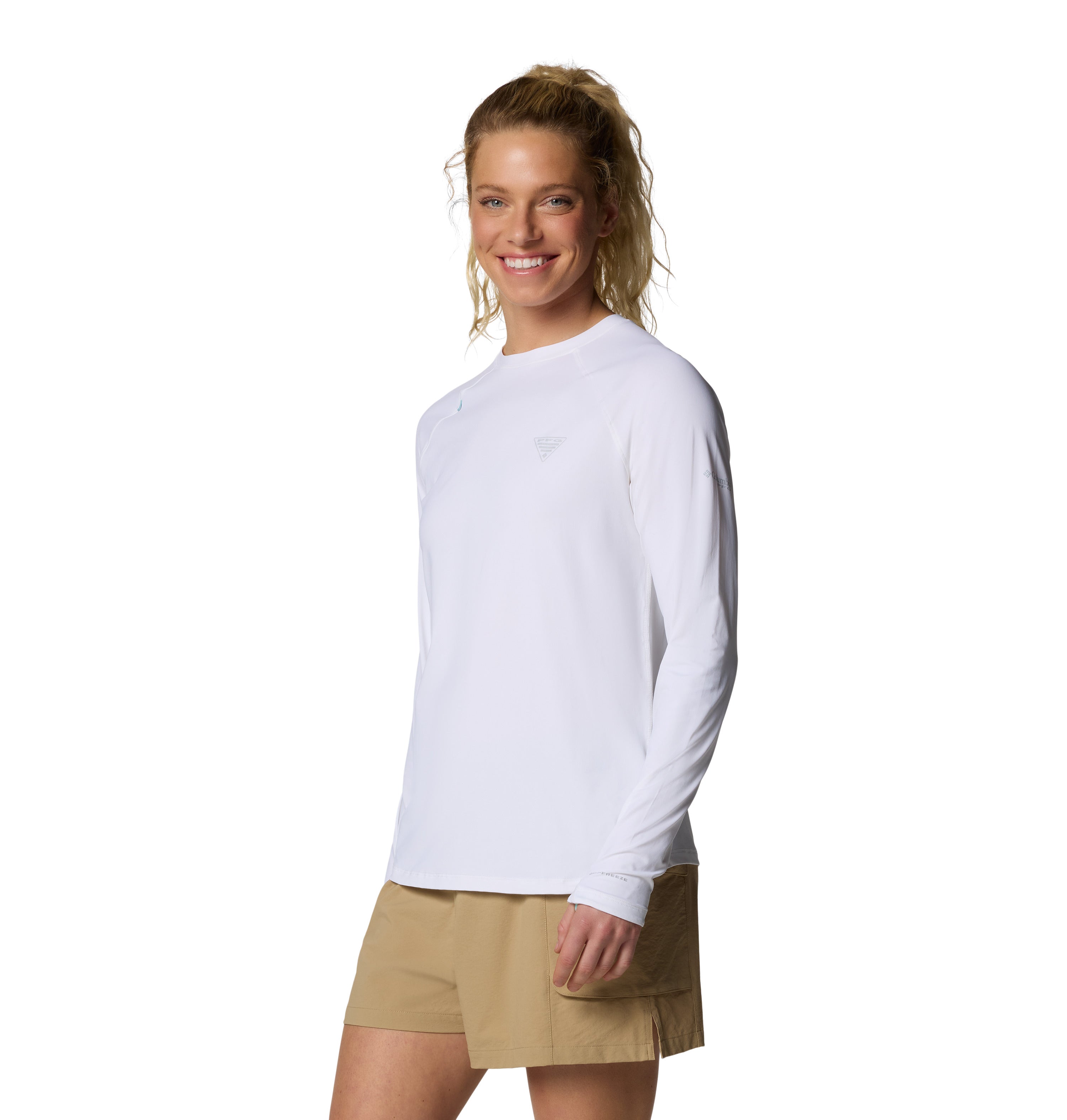 Playera de manga larga para mujer Columbia Wild Cast Sun