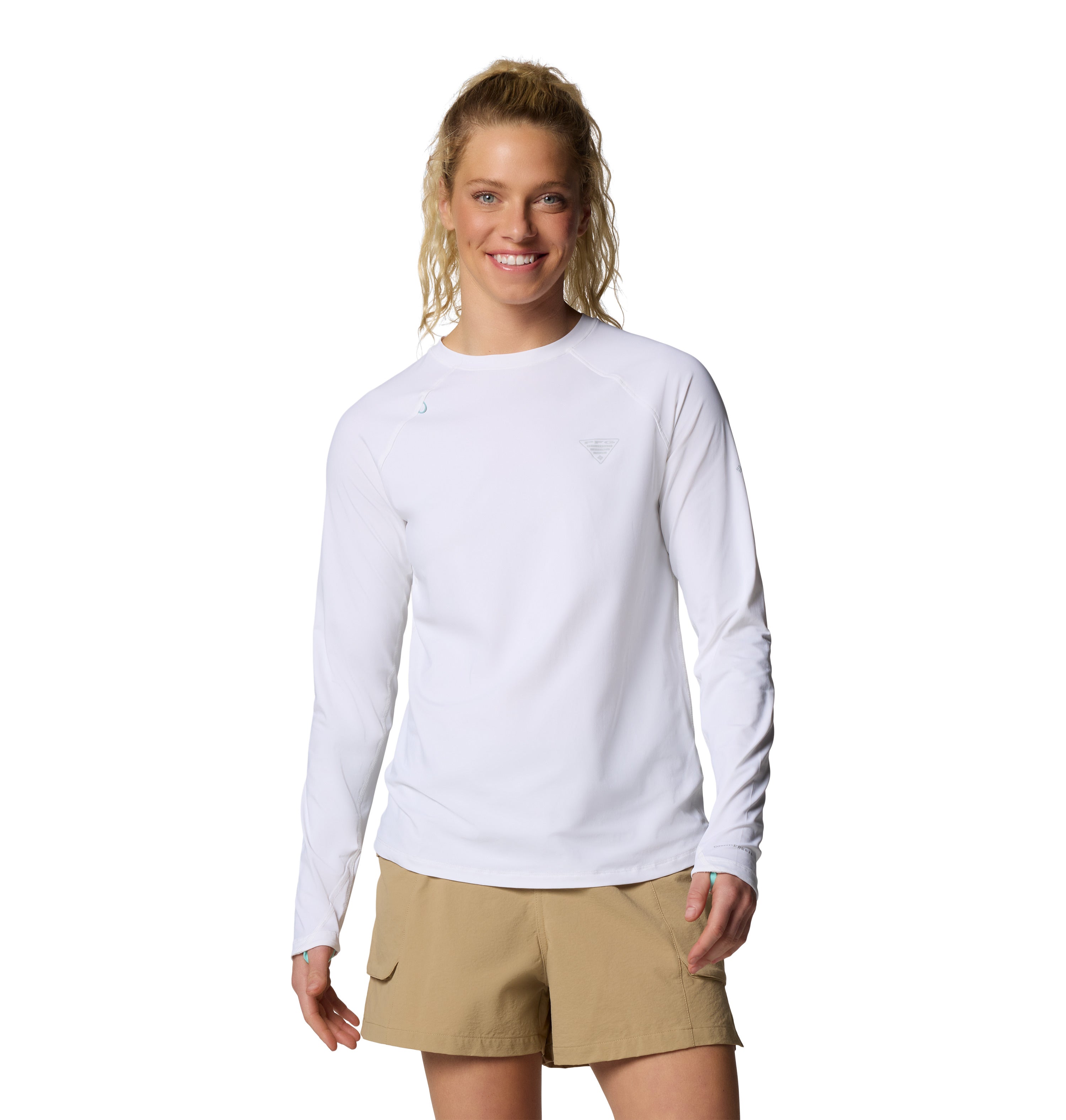 Playera de manga larga para mujer Columbia Wild Cast Sun