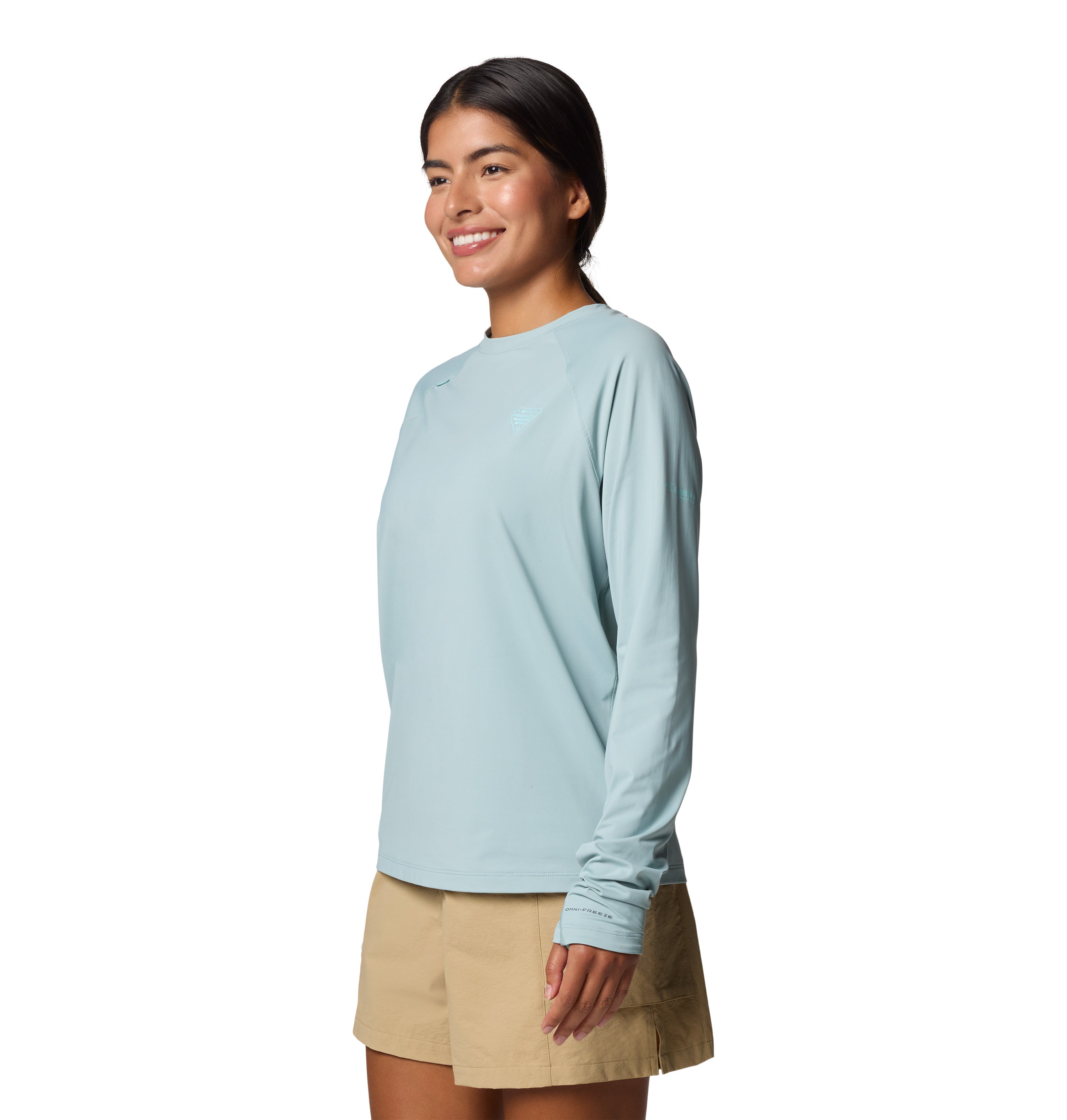 Playera de manga larga para mujer Columbia Wild Cast Sun