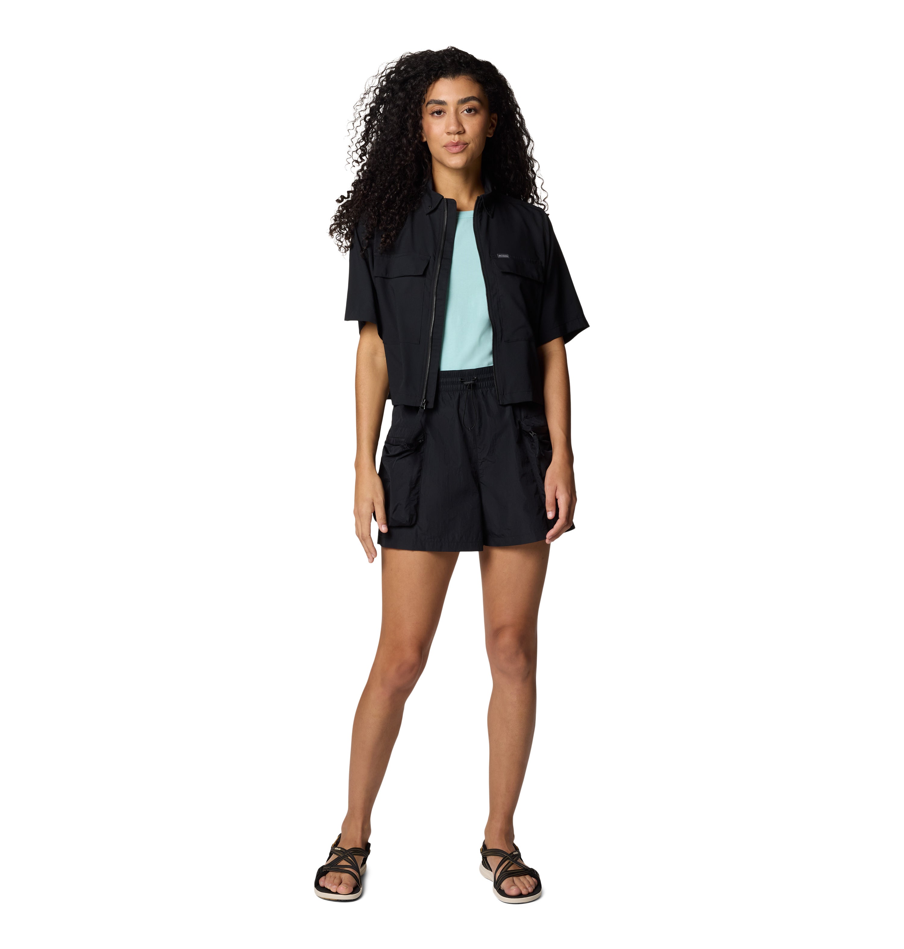 Camisa de manga corta para mujer Columbia Elevated View Utility