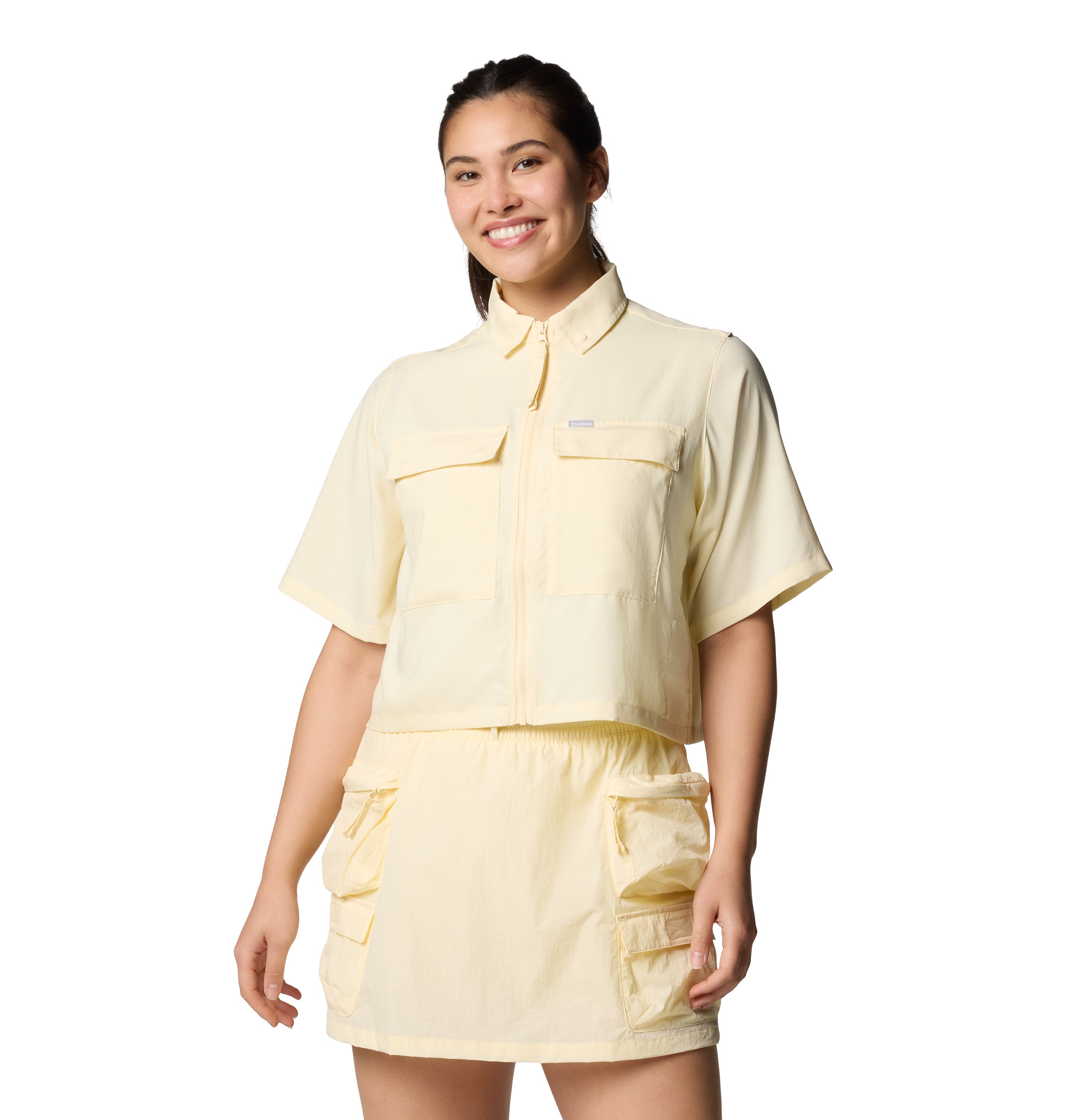Camisa de manga corta para mujer Columbia Elevated View Utility