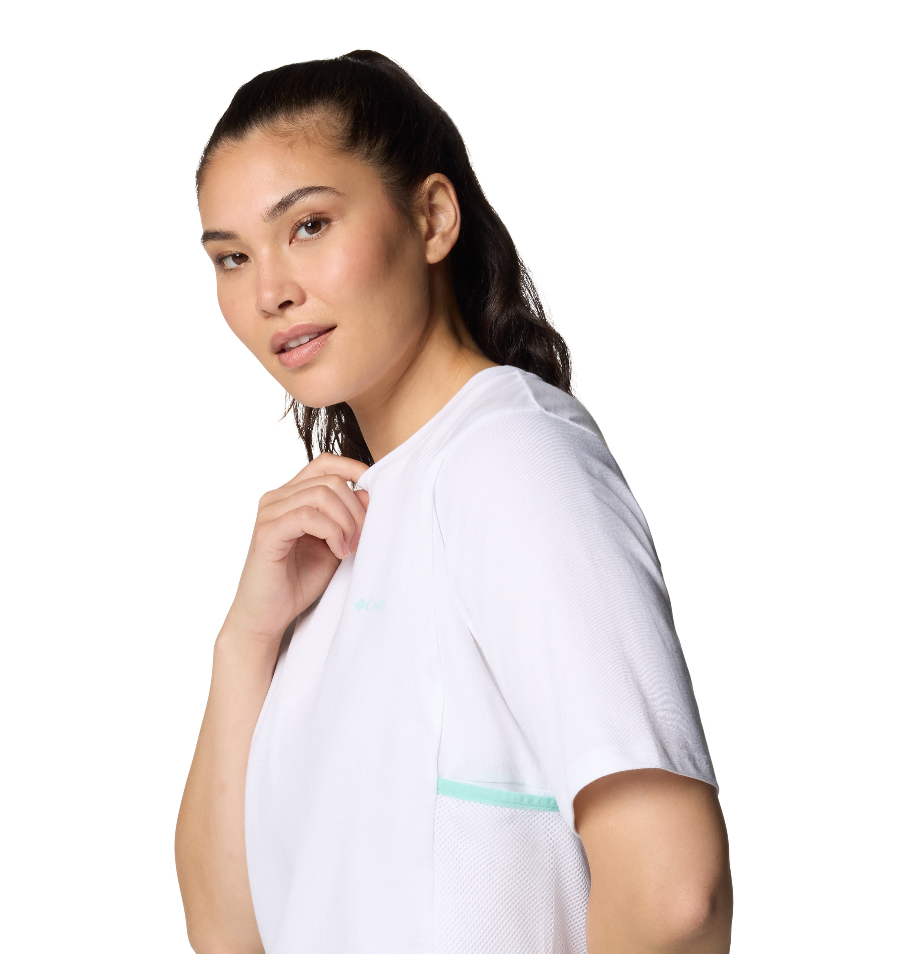 Playera de manga corta para mujer Columbia PFG Open Water