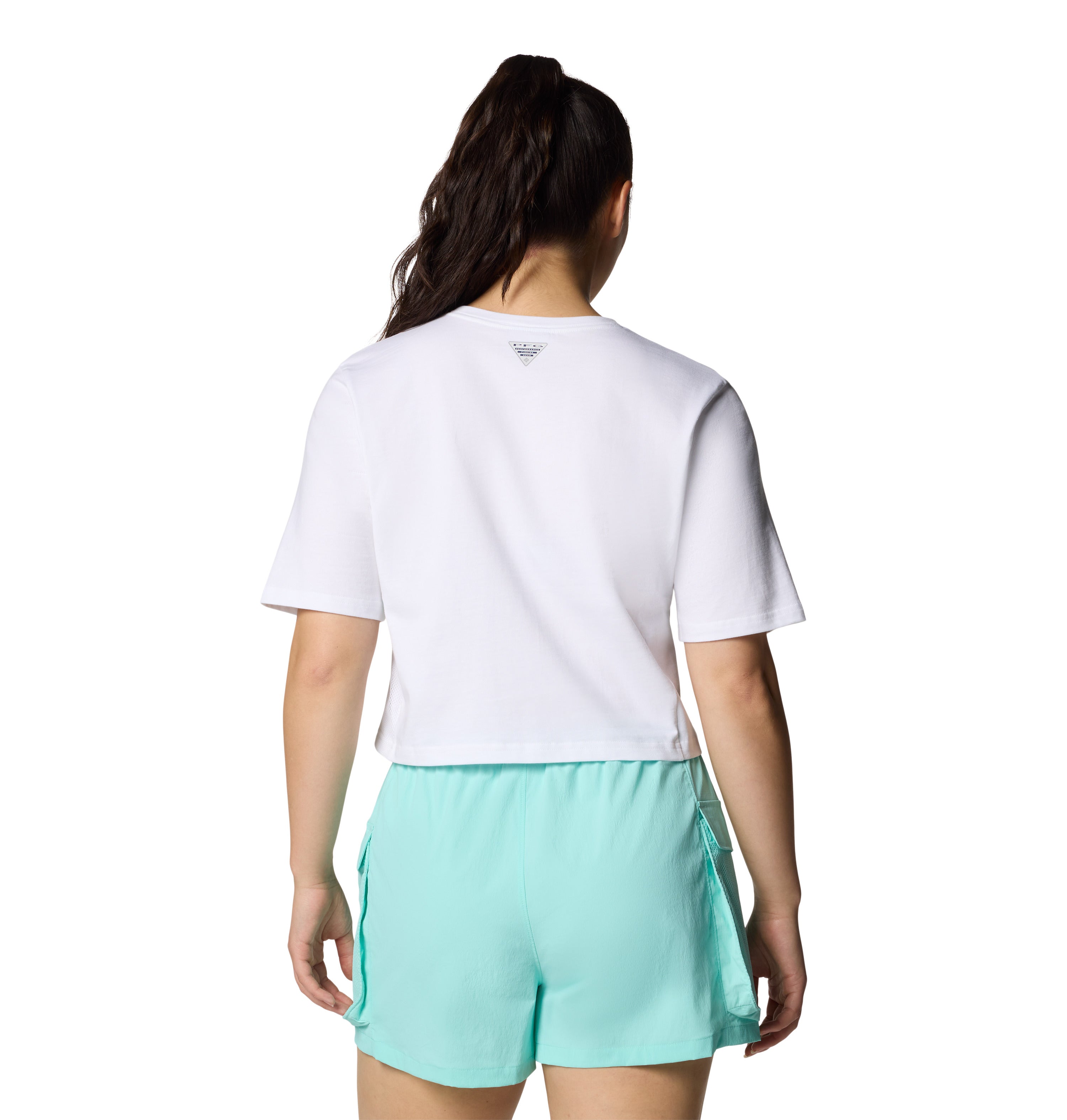 Playera de manga corta para mujer Columbia PFG Open Water