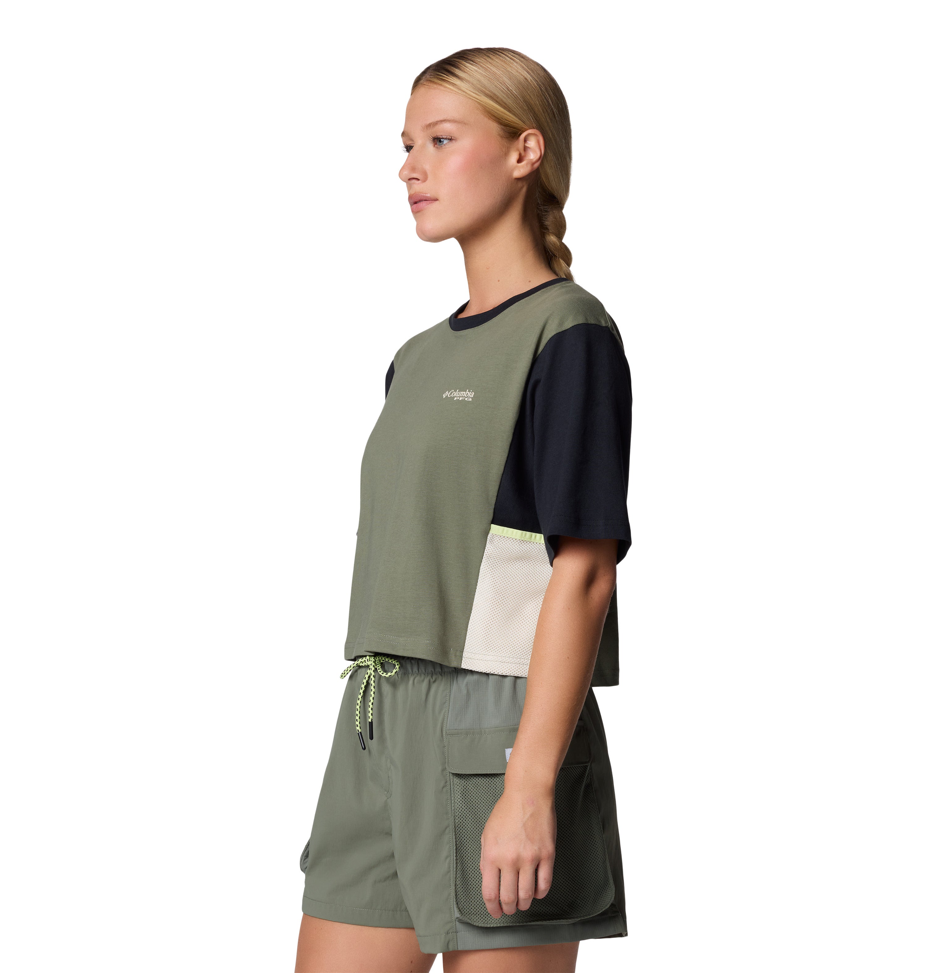 Playera de manga corta para mujer Columbia PFG Open Water