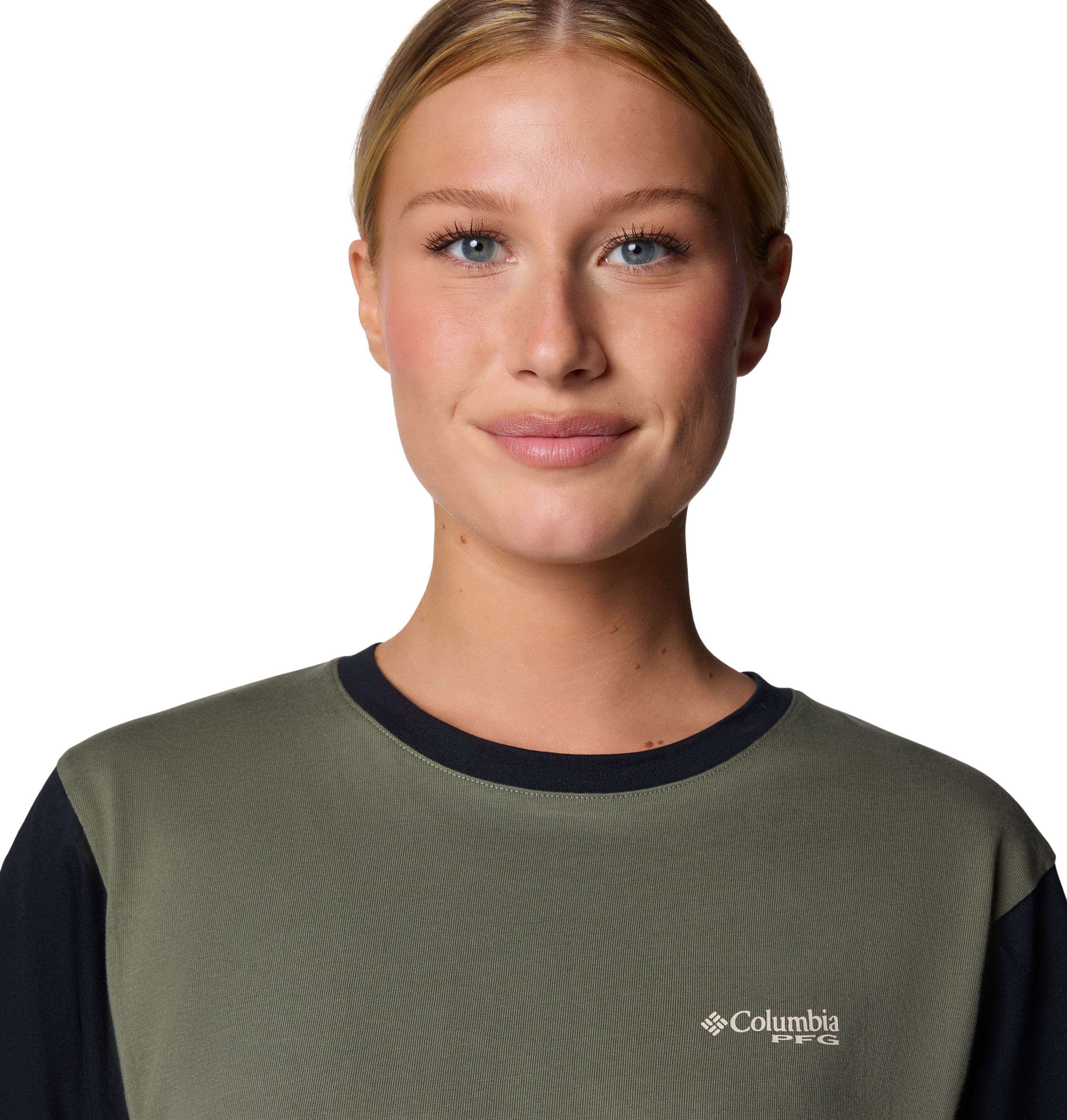 Playera de manga corta para mujer Columbia PFG Open Water