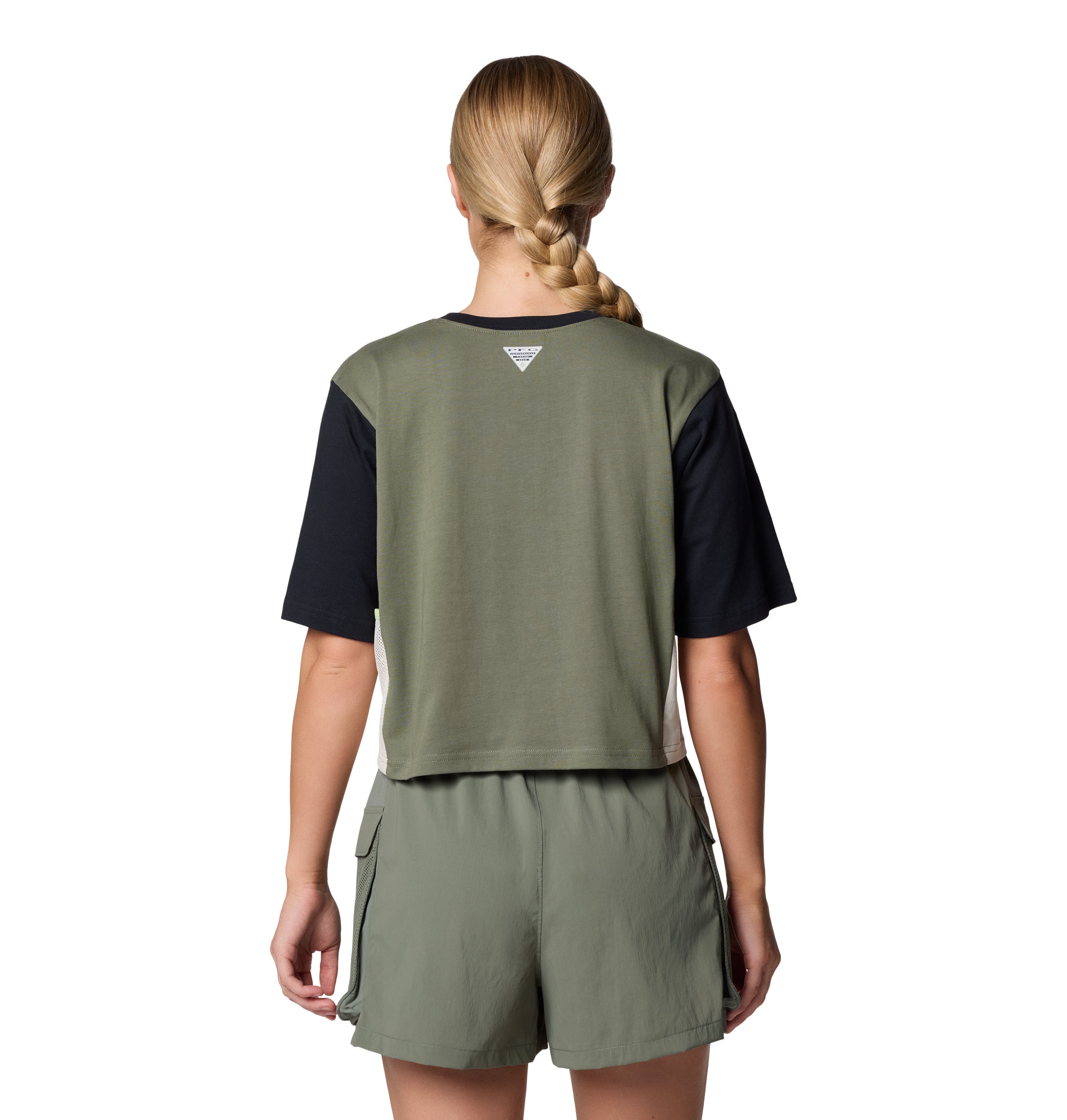 Playera de manga corta para mujer Columbia PFG Open Water