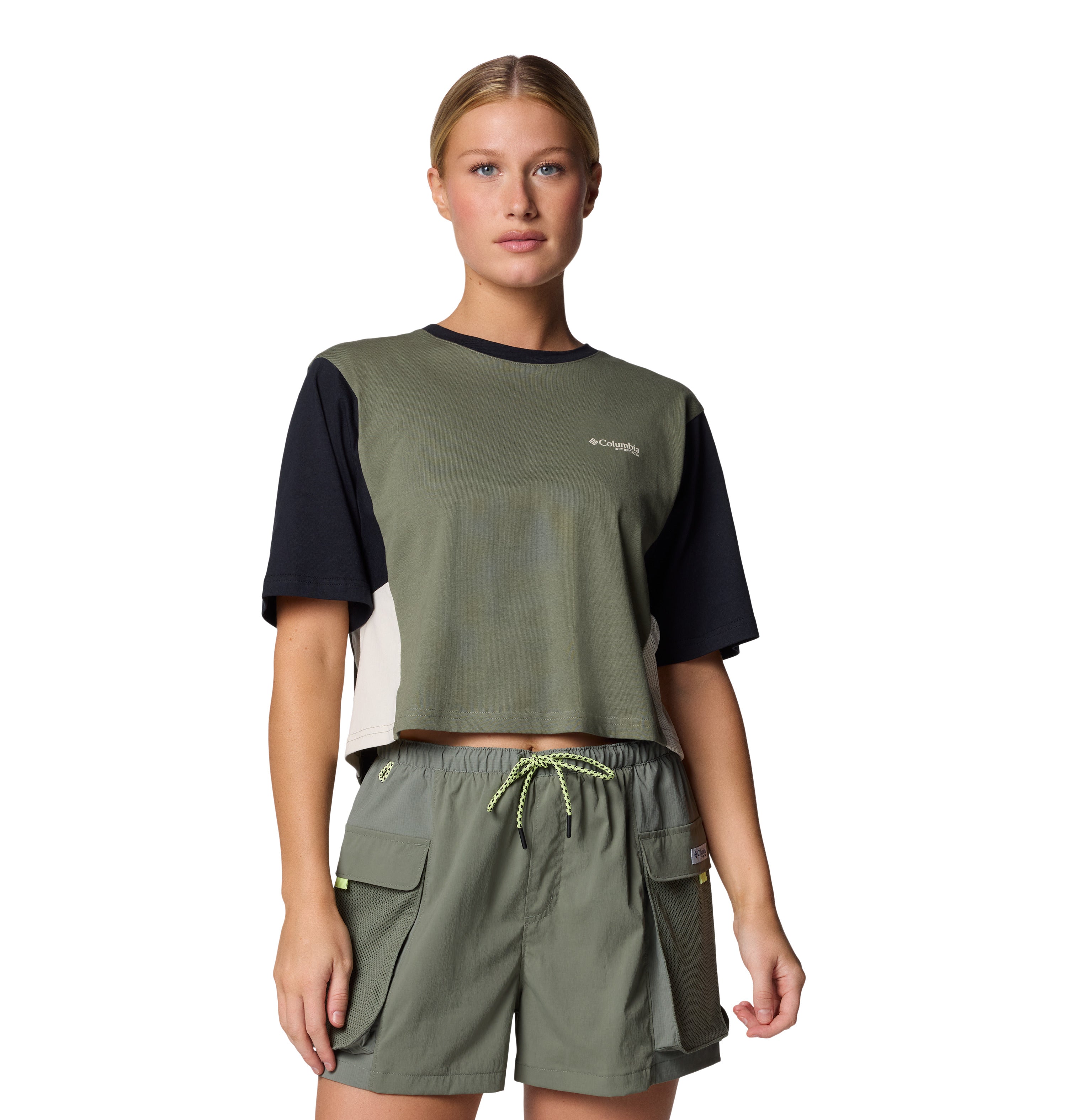 Playera de manga corta para mujer Columbia PFG Open Water