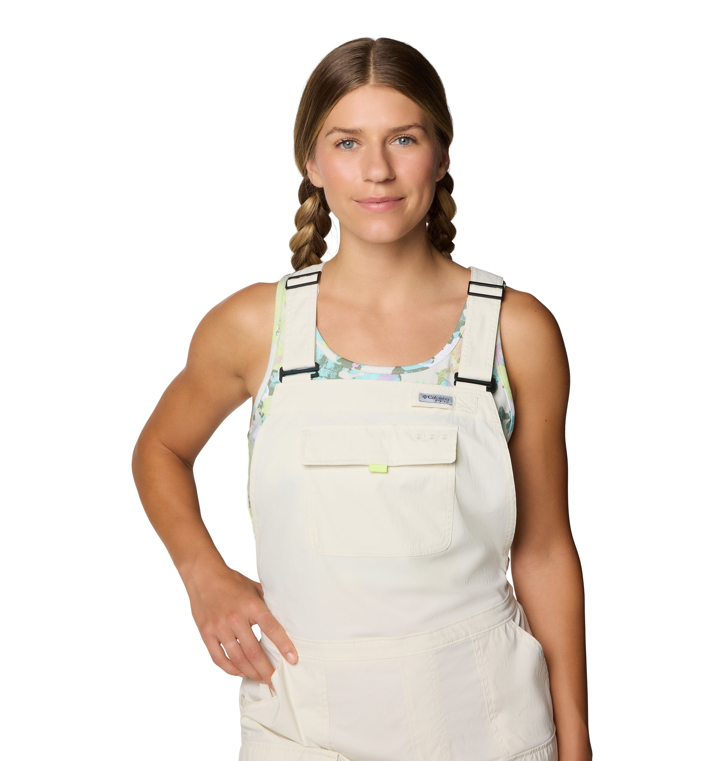 Overol corto para mujer Columbia PFG Open Water