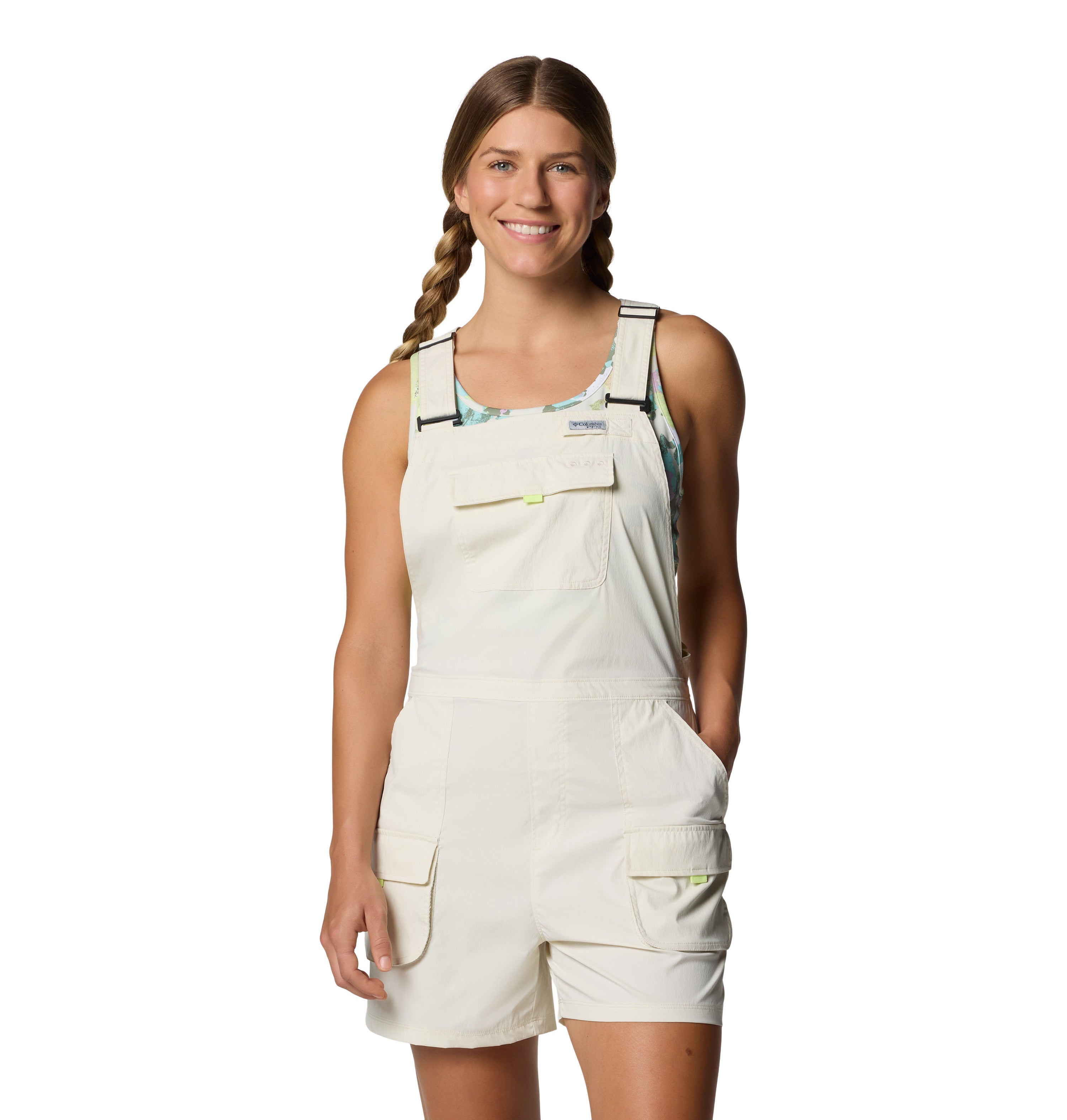 Overol corto para mujer Columbia PFG Open Water