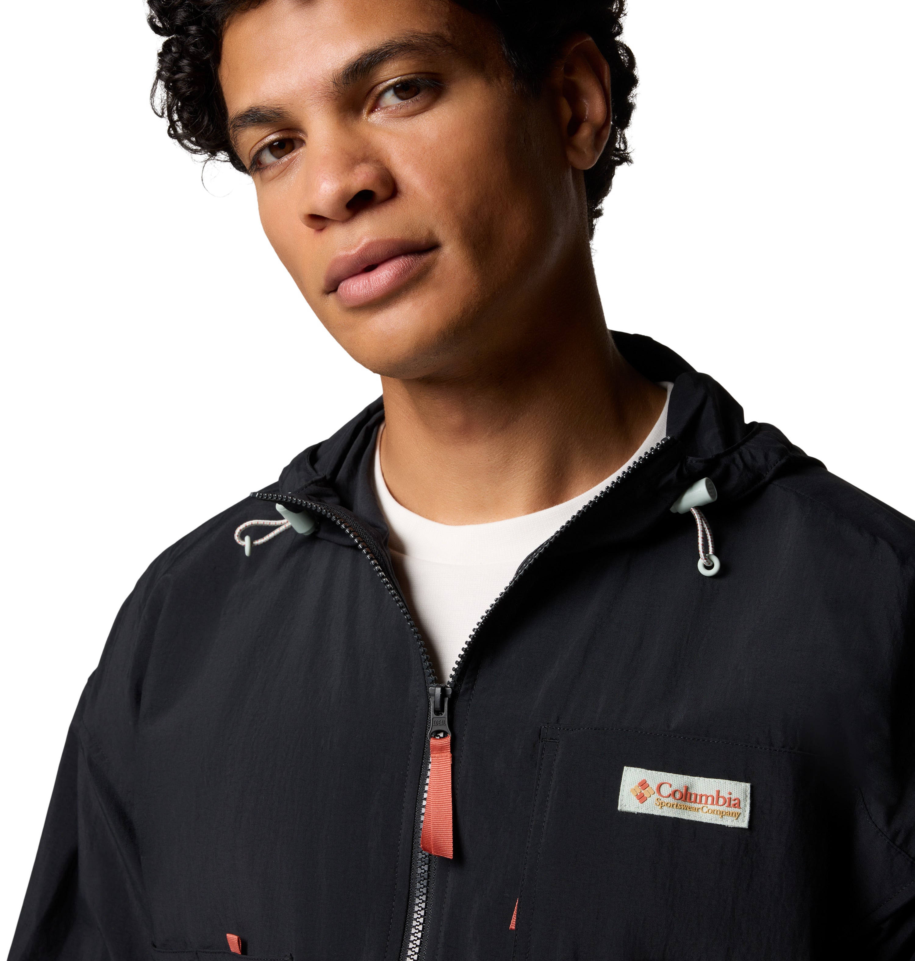 Chamarra rompevientos para hombre Columbia Cove Beach